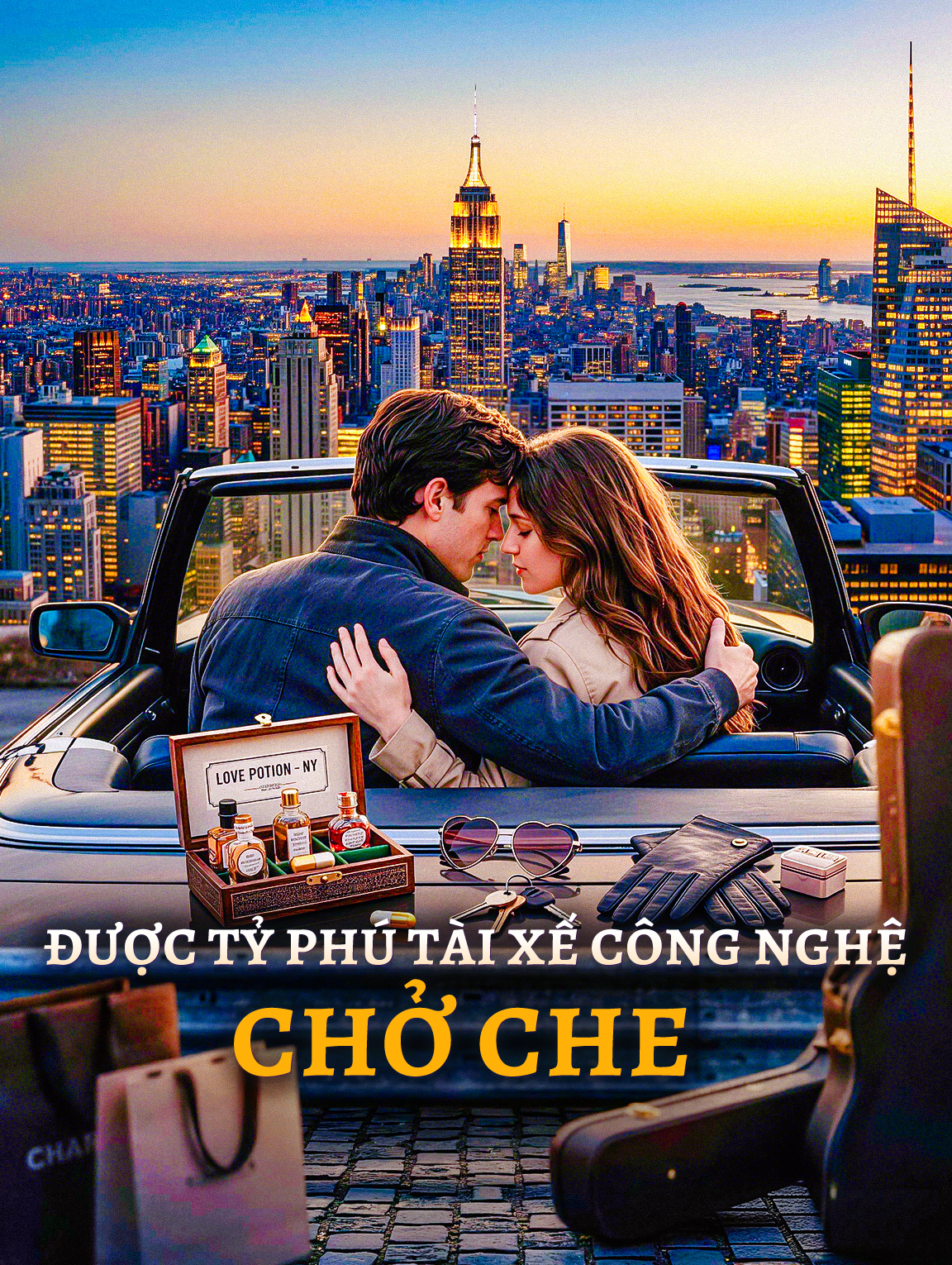 Được Tỷ Phú Tài Xế Công Nghệ Chở Che