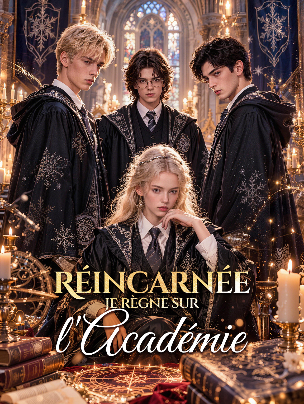 Réincarnée, je règne sur l'Académie