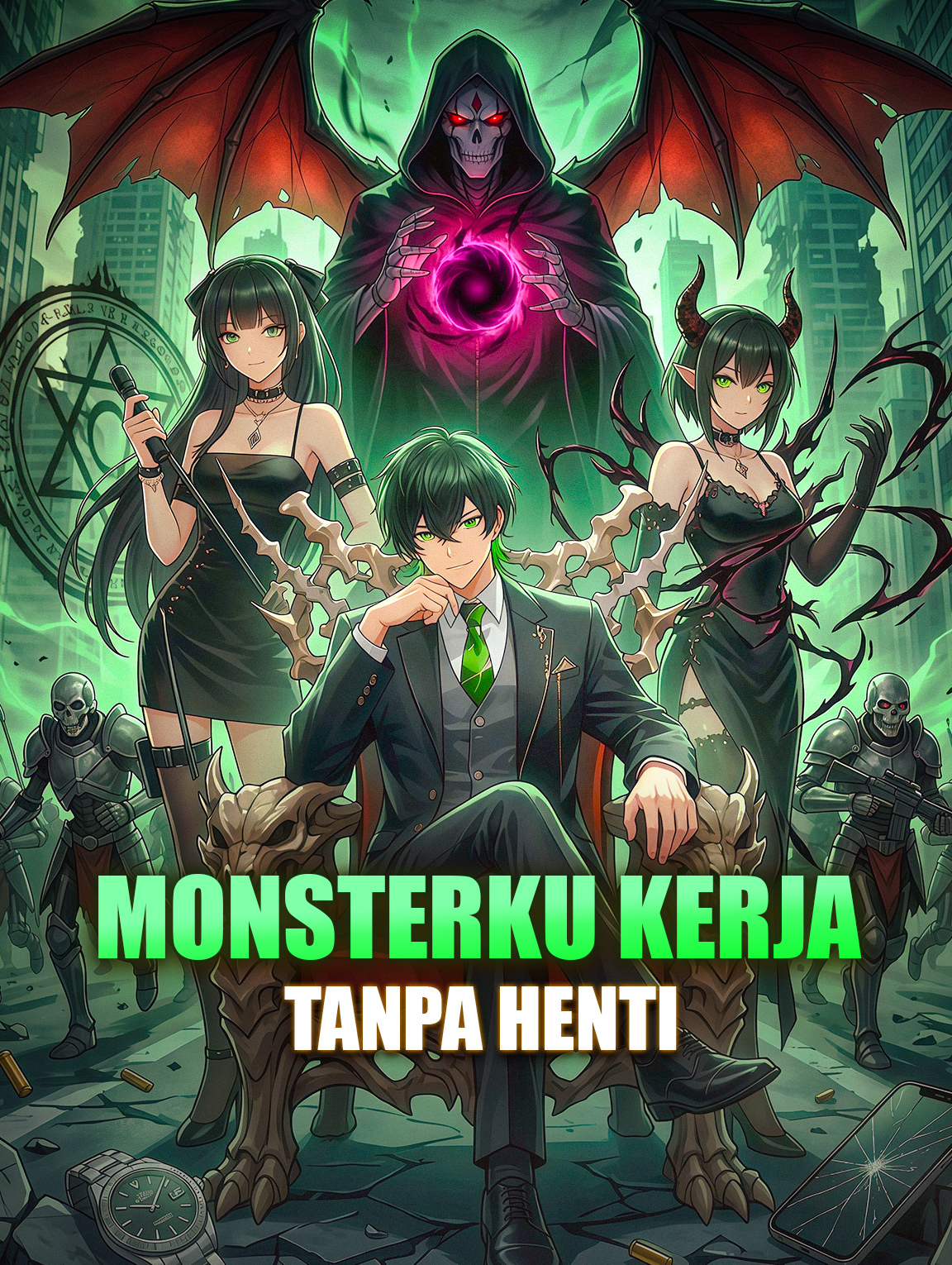 Monsterku Kerja Tanpa Henti