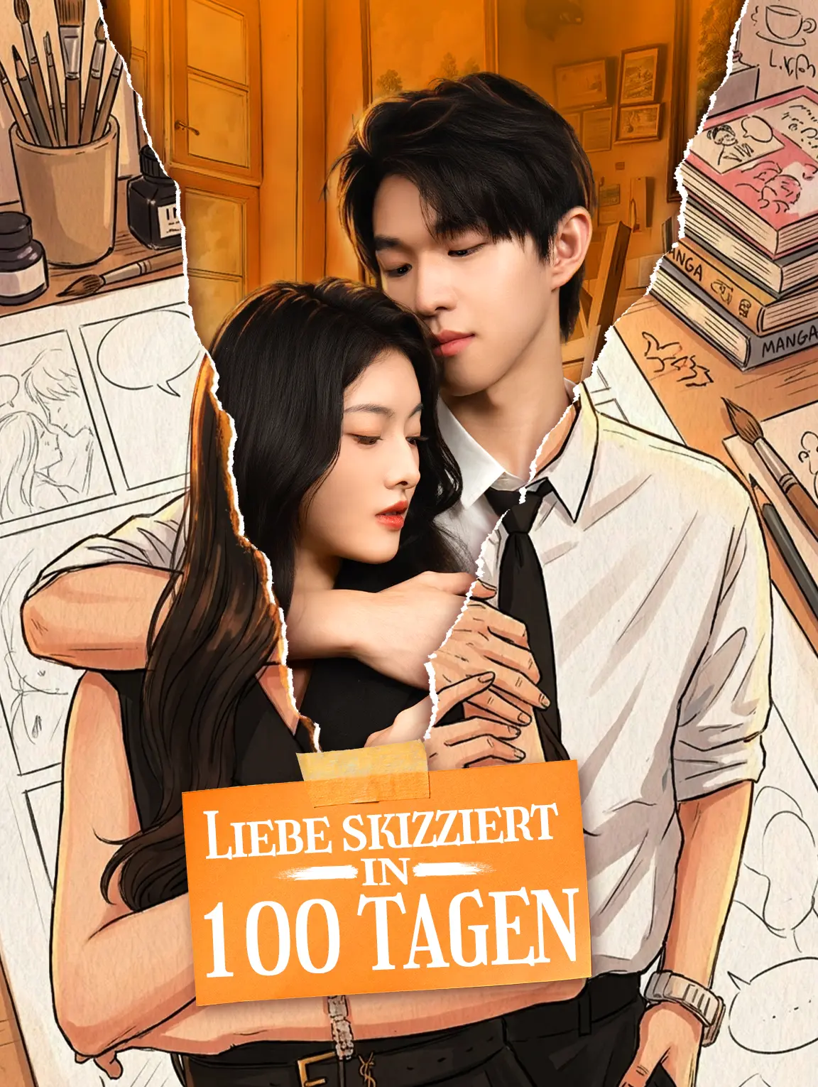 Liebe skizziert in 100 Tagen