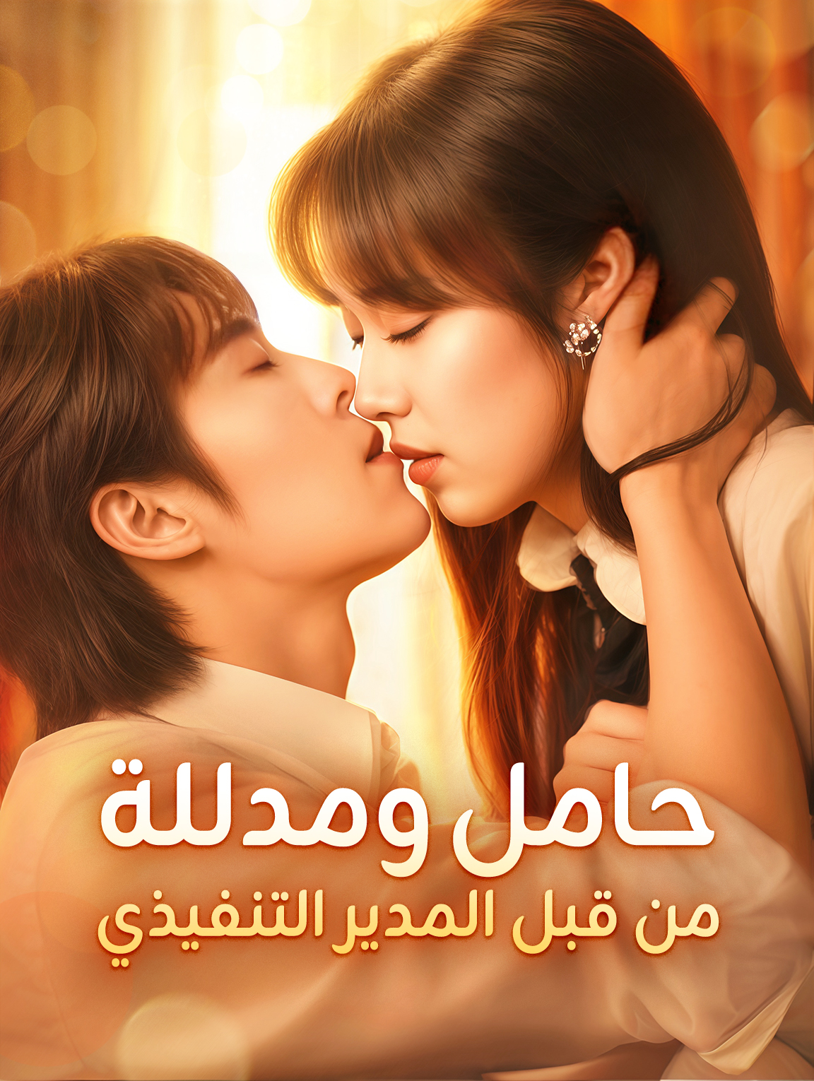 حامل ومدللة من قبل المدير التنفيذي