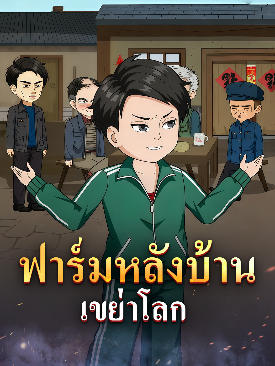 โปสเตอร์ ฟาร์มหลังบ้าน เขย่าโลก