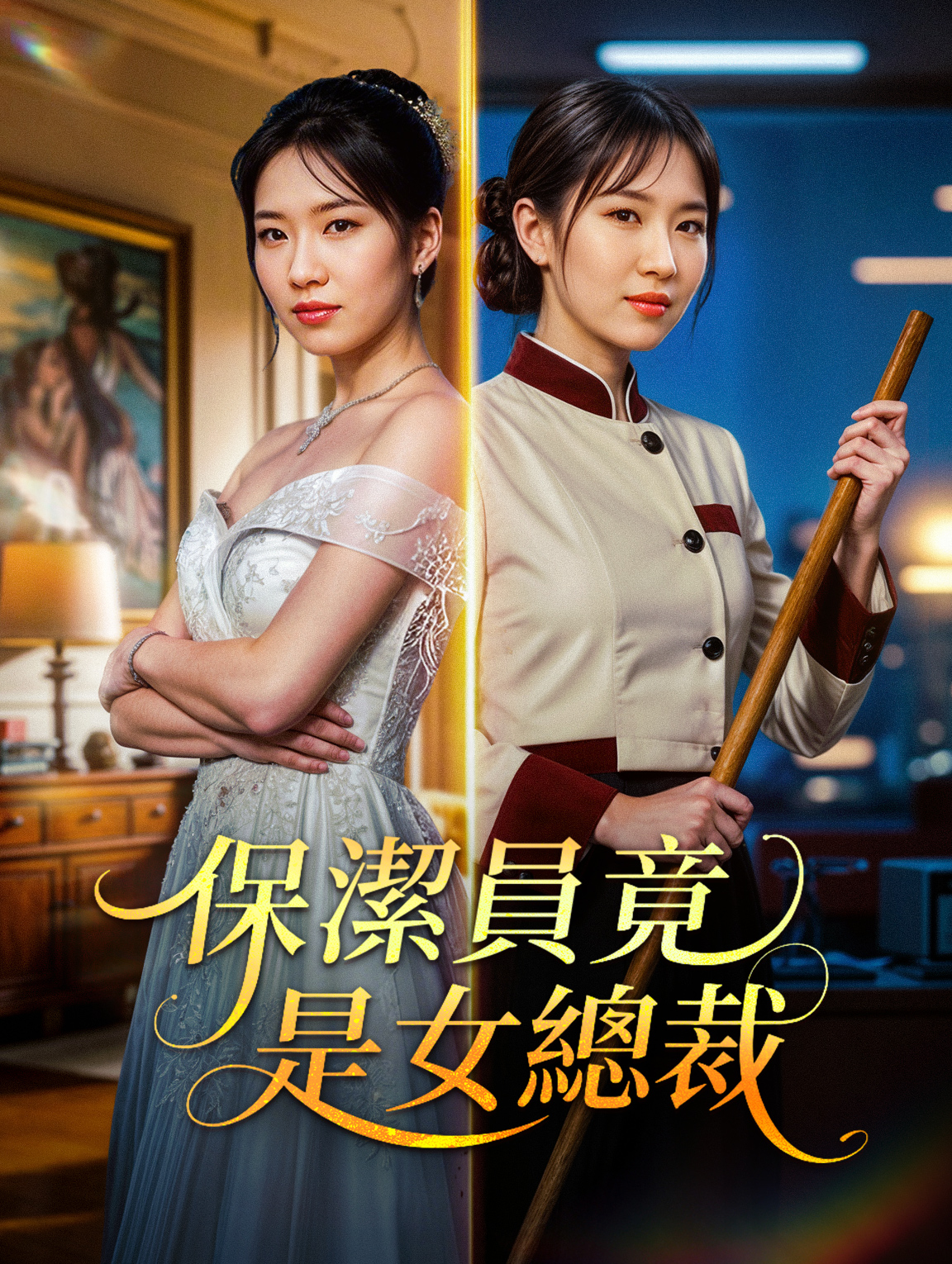 保潔員竟是女總裁