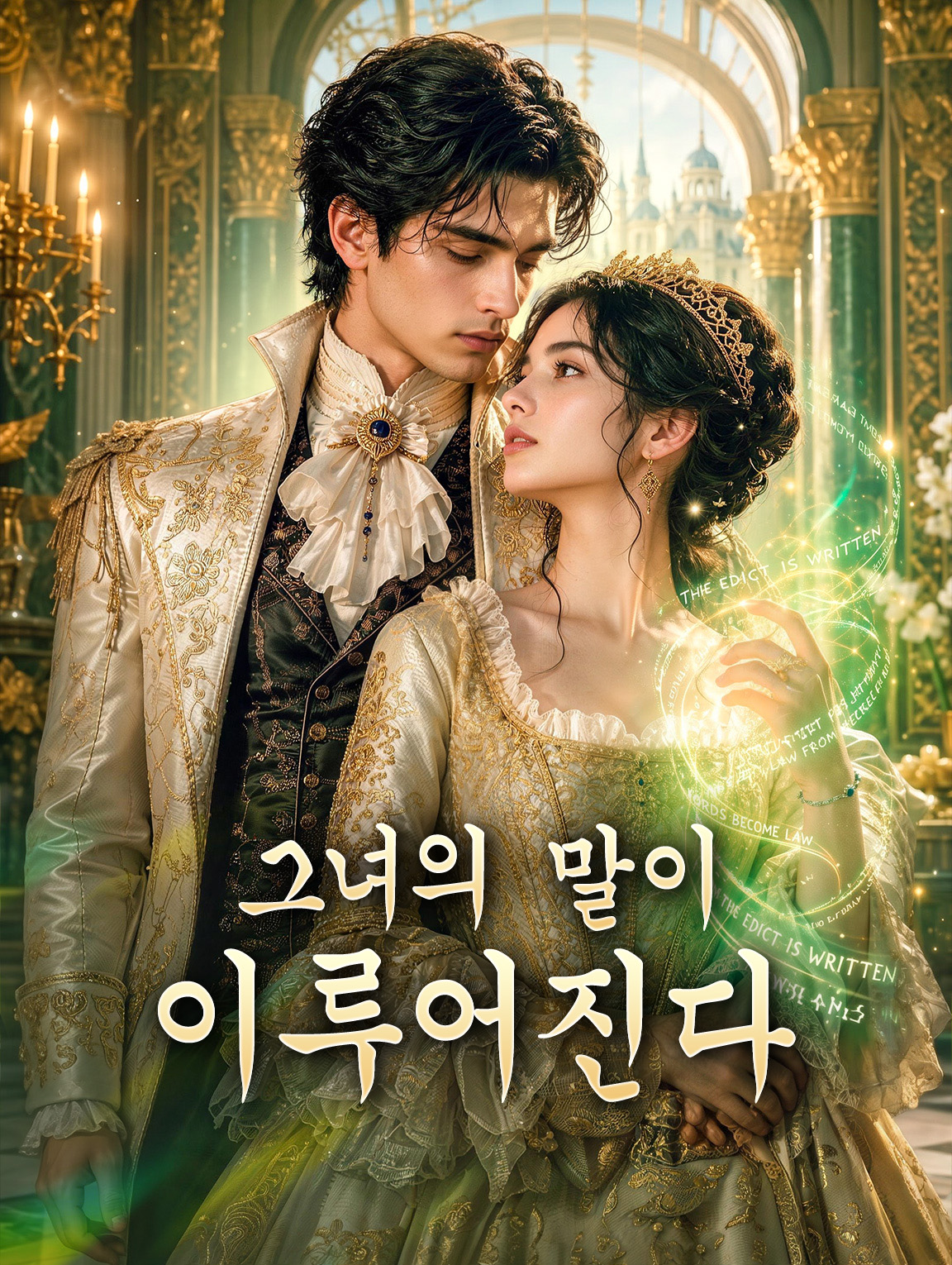 그녀의 말이 이루어진다
