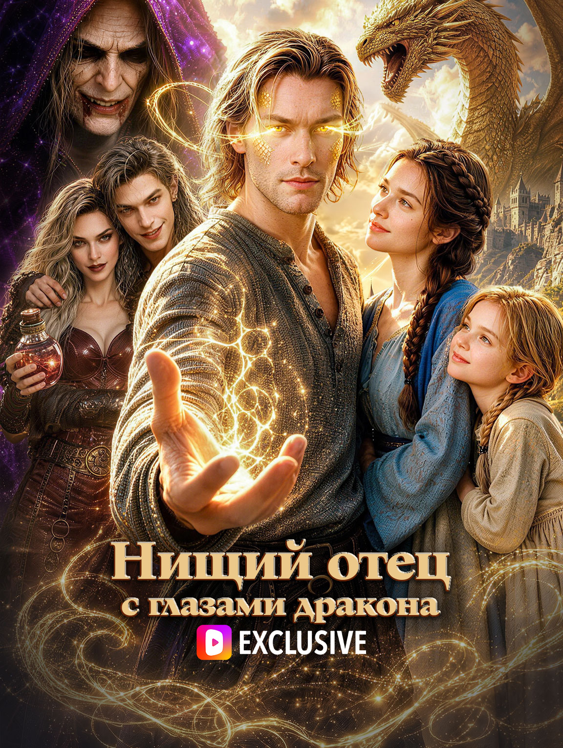 Нищий отец с глазами дракона(Дубляж)
