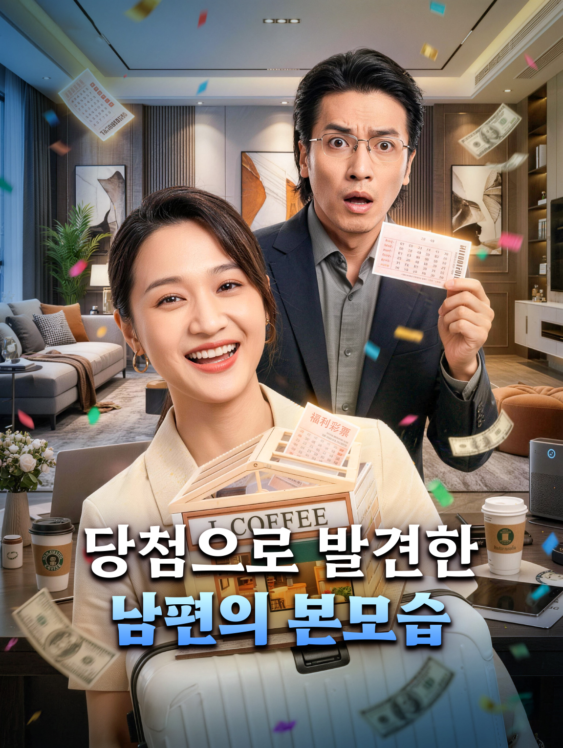 당첨으로 발견한 남편의 본모습