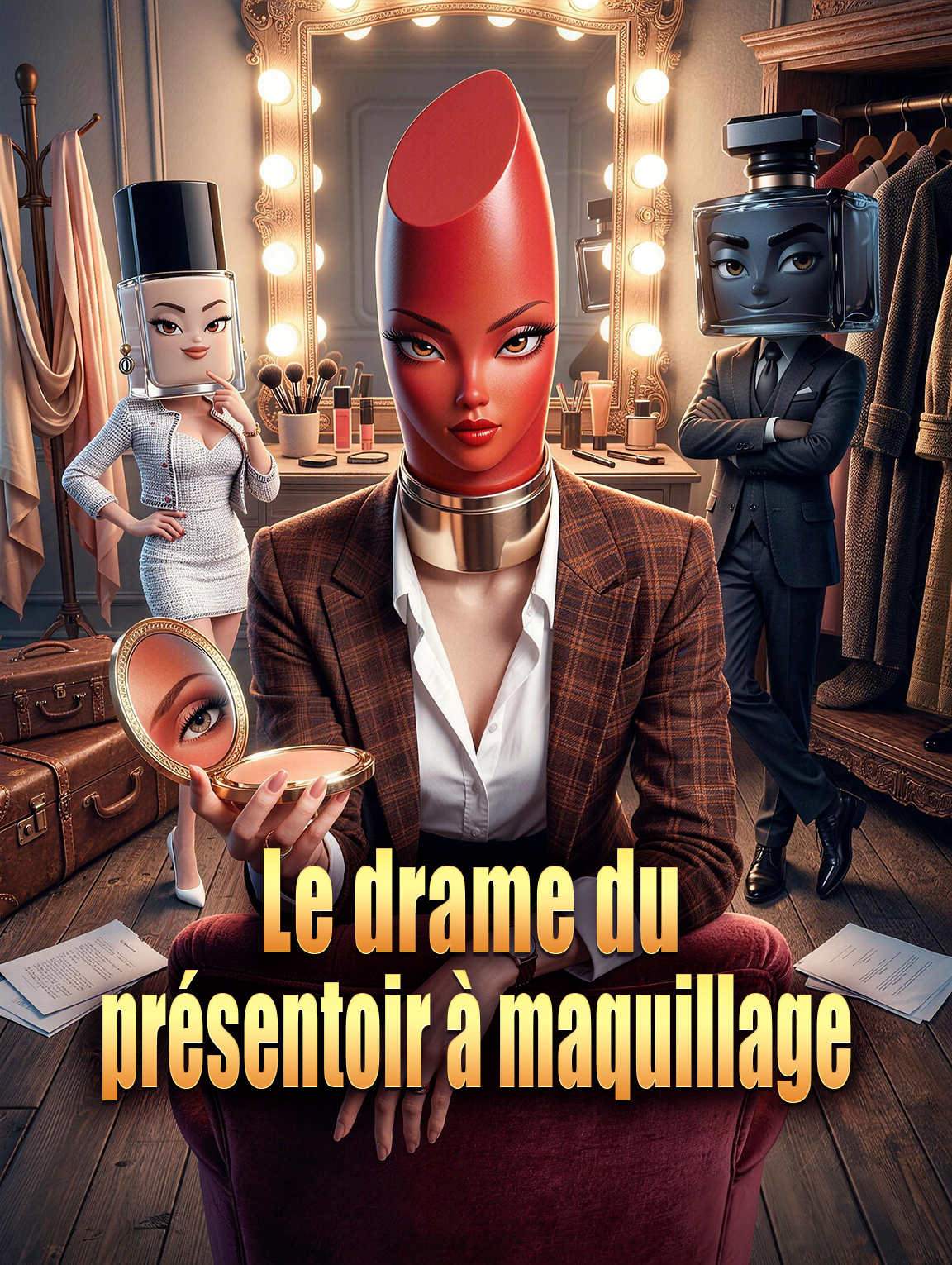 Le drame du présentoir à maquillage