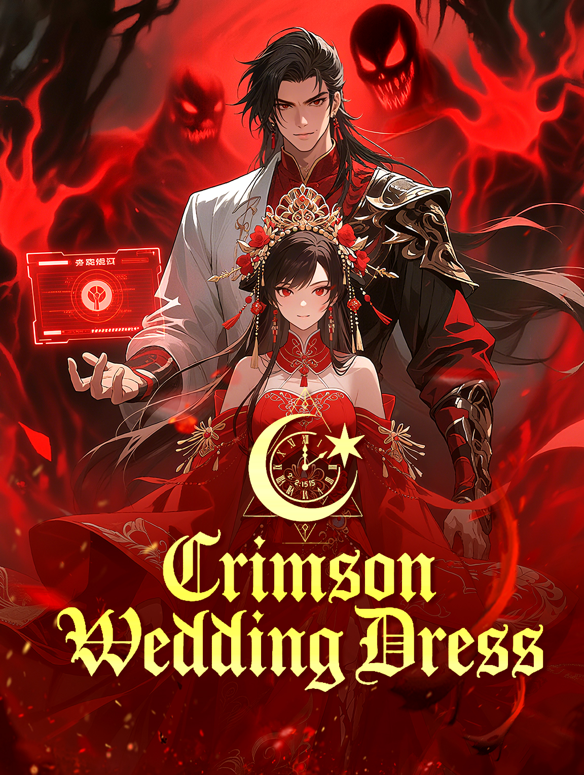 Crimson Wedding Dress