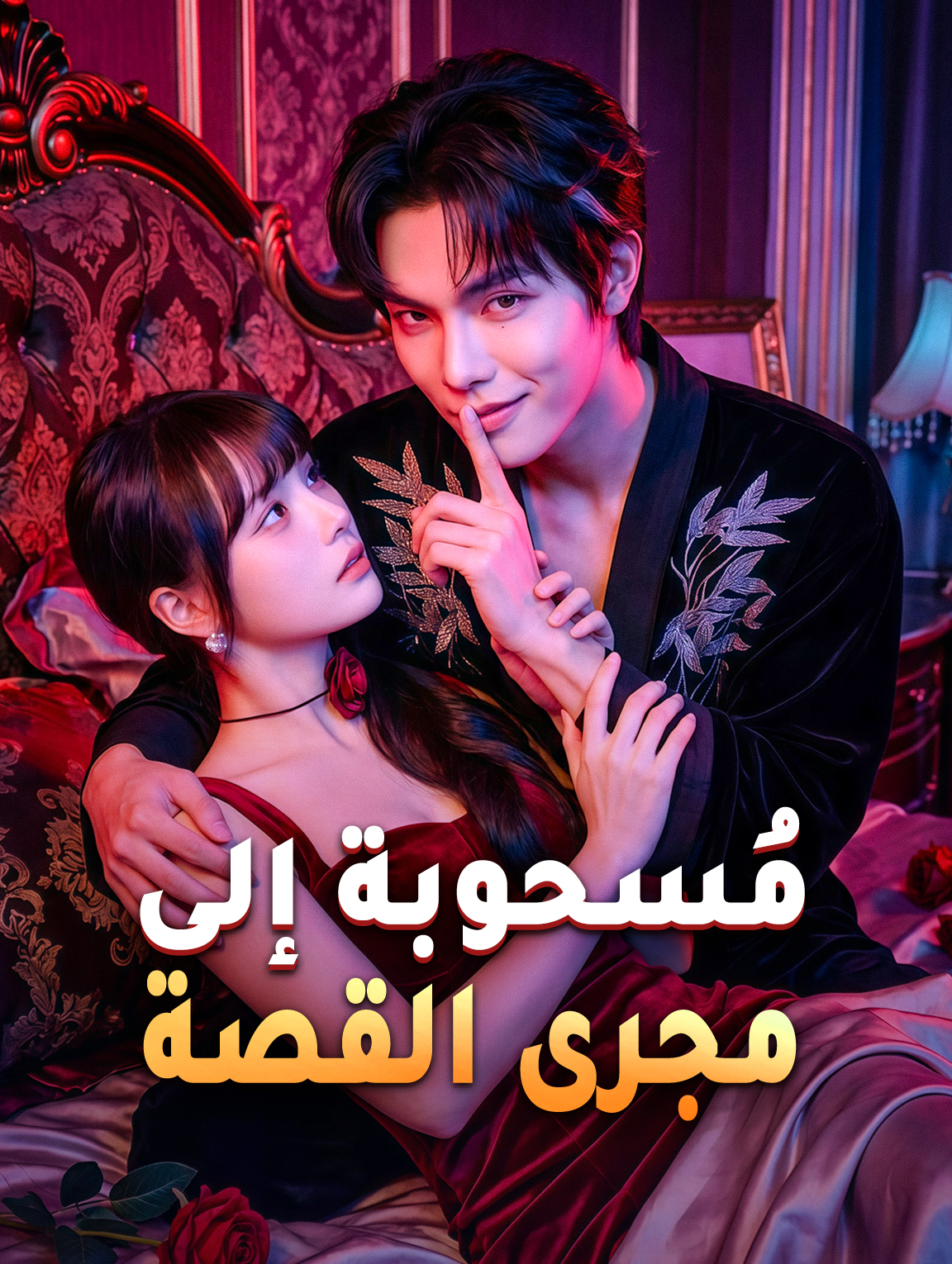 مُسحوبة إلى مجرى القصة