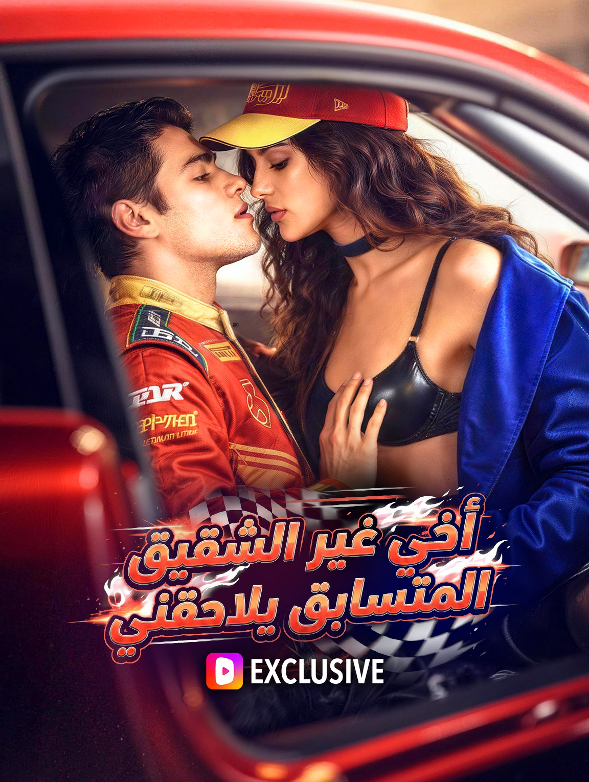 أخي غير الشقيق المتسابق يلاحقني