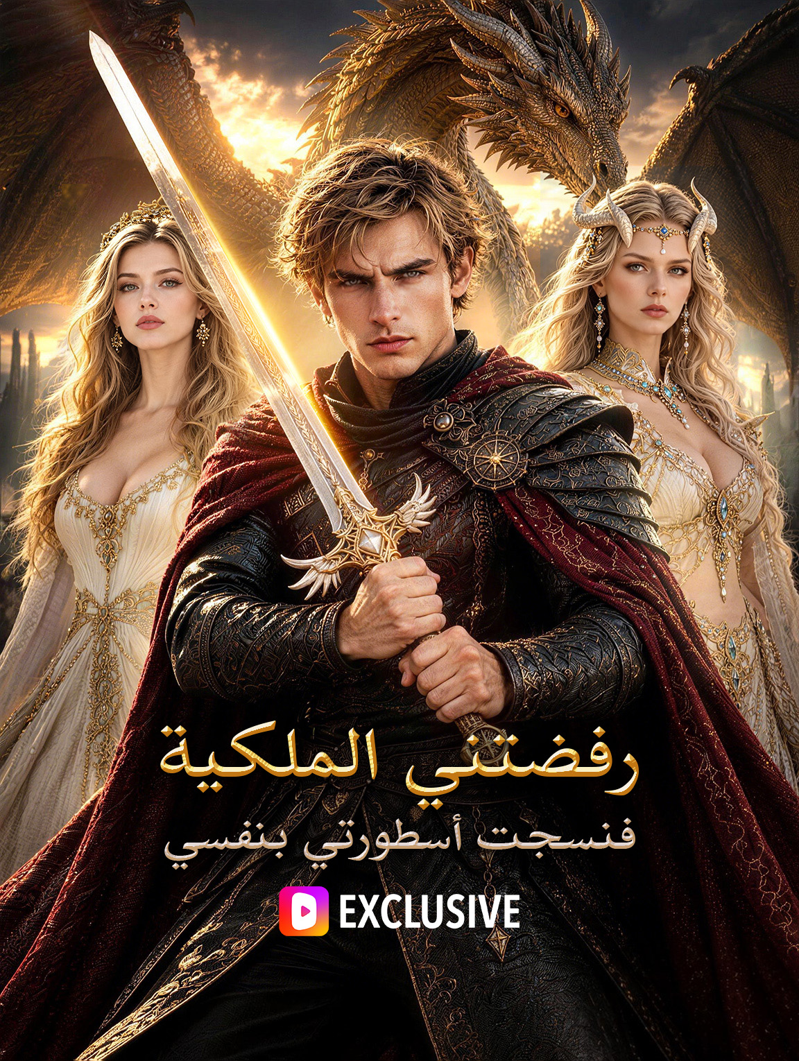 مشاهدة مسلسل رفضتني الملكية، فنسجت أسطورتي بنفسي مترجم كامل جميع الحلقات