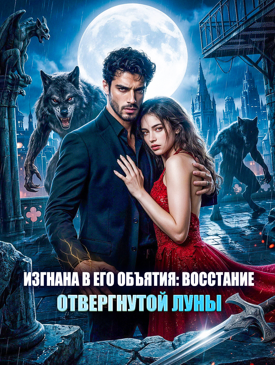 Изгнана В Его Объятия: Восстание Отвергнутой Луны poster