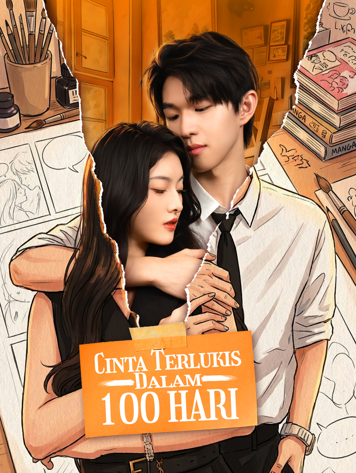 Cinta Terlukis Dalam 100 Hari