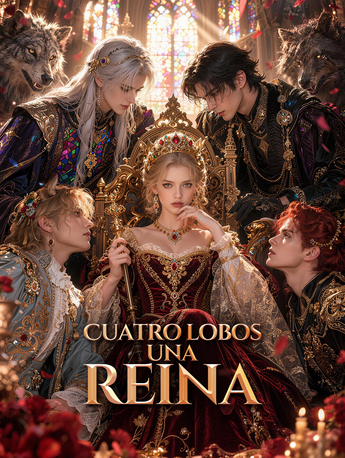 Cuatro lobos, una reina(Doblado)
