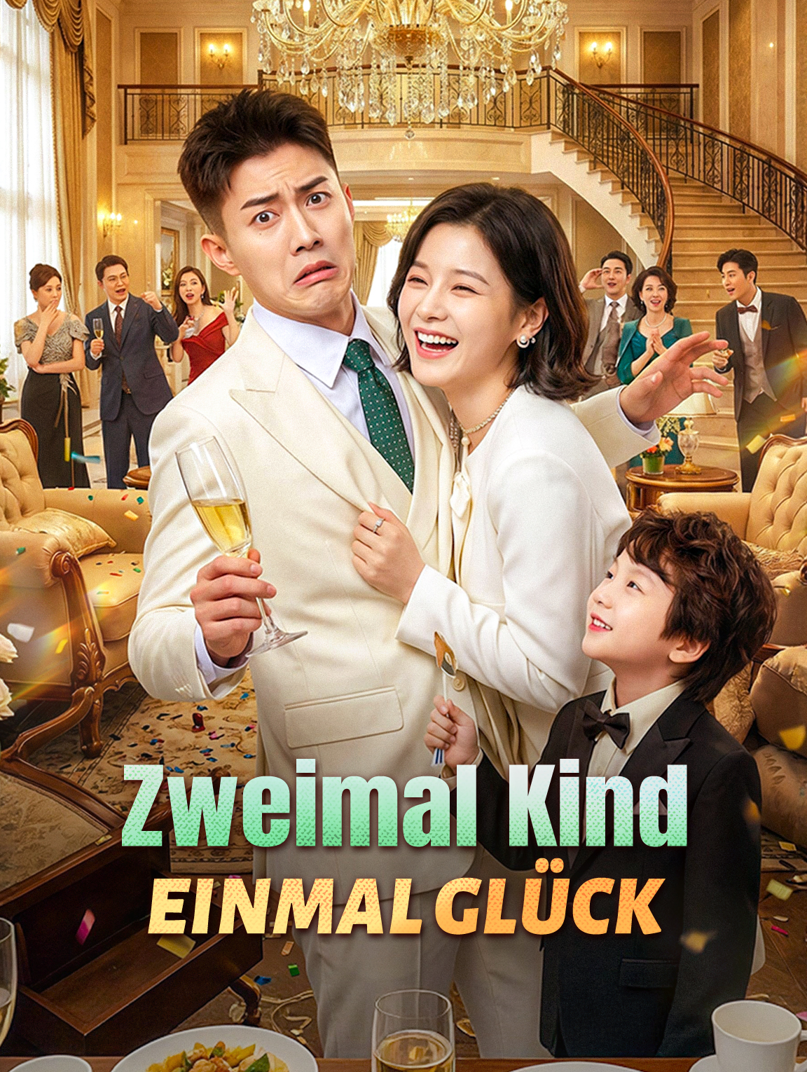 Zweimal Kind, einmal Glück