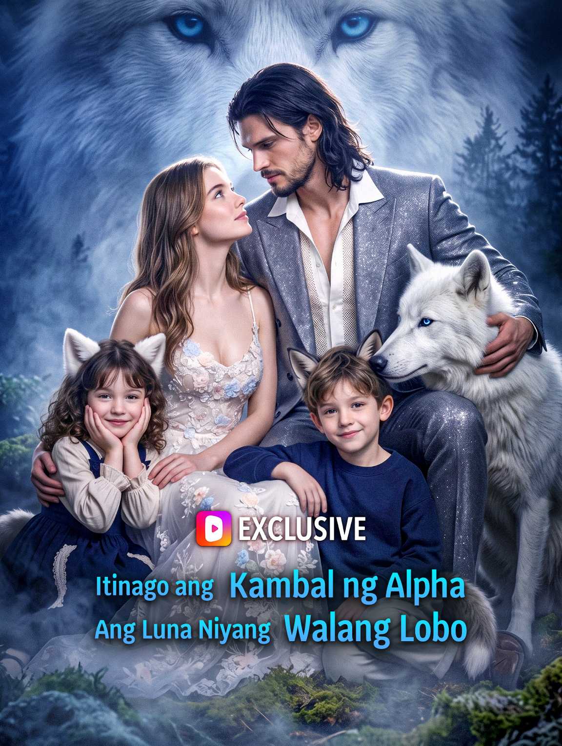 Itinago ang Kambal ng Alpha: Ang Luna Niyang Walang Lobo