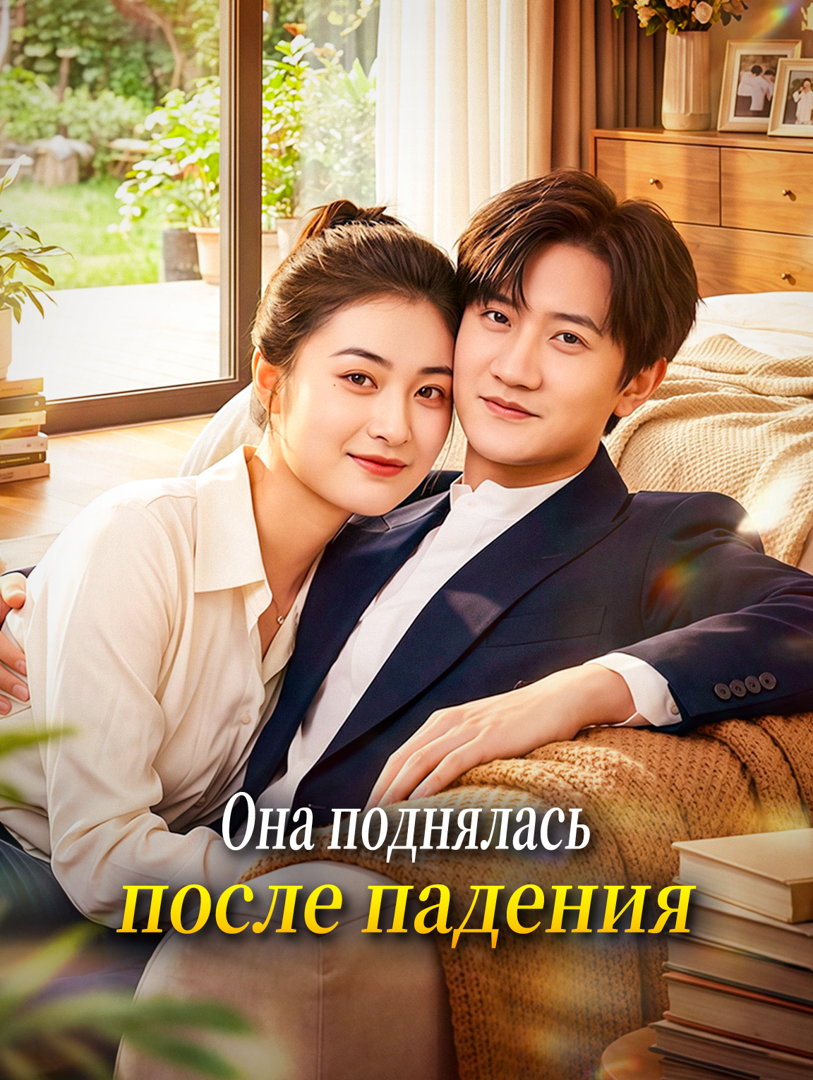 Она поднялась после падения