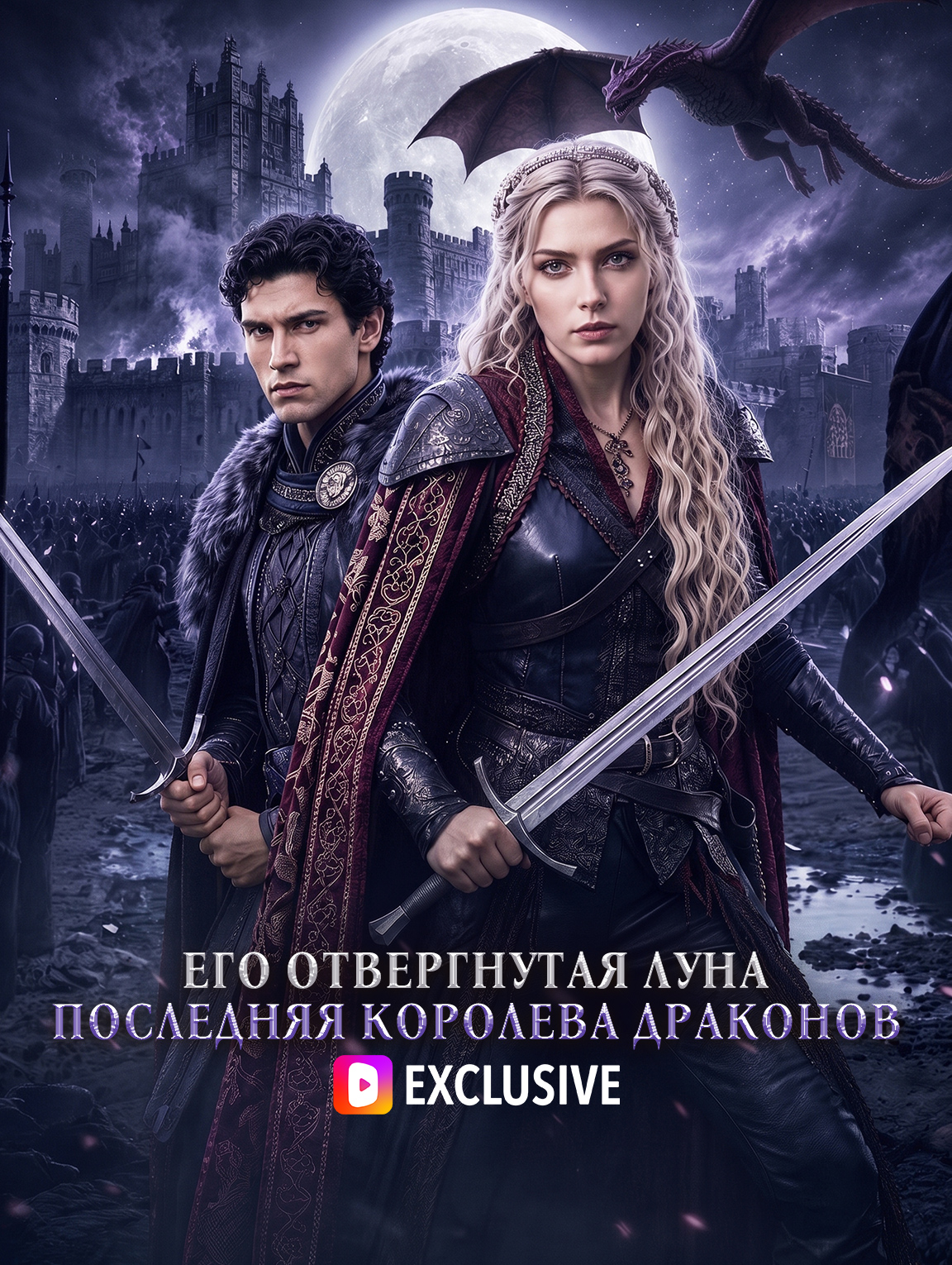 Его Отвергнутая Луна Последняя Королева Драконов poster