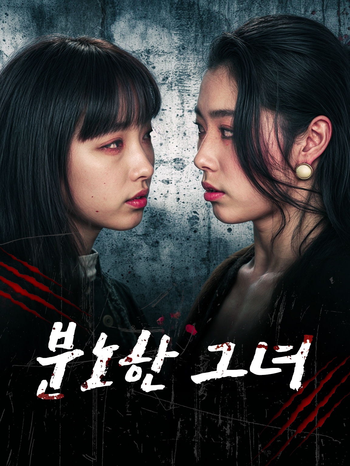 분노한 그녀
