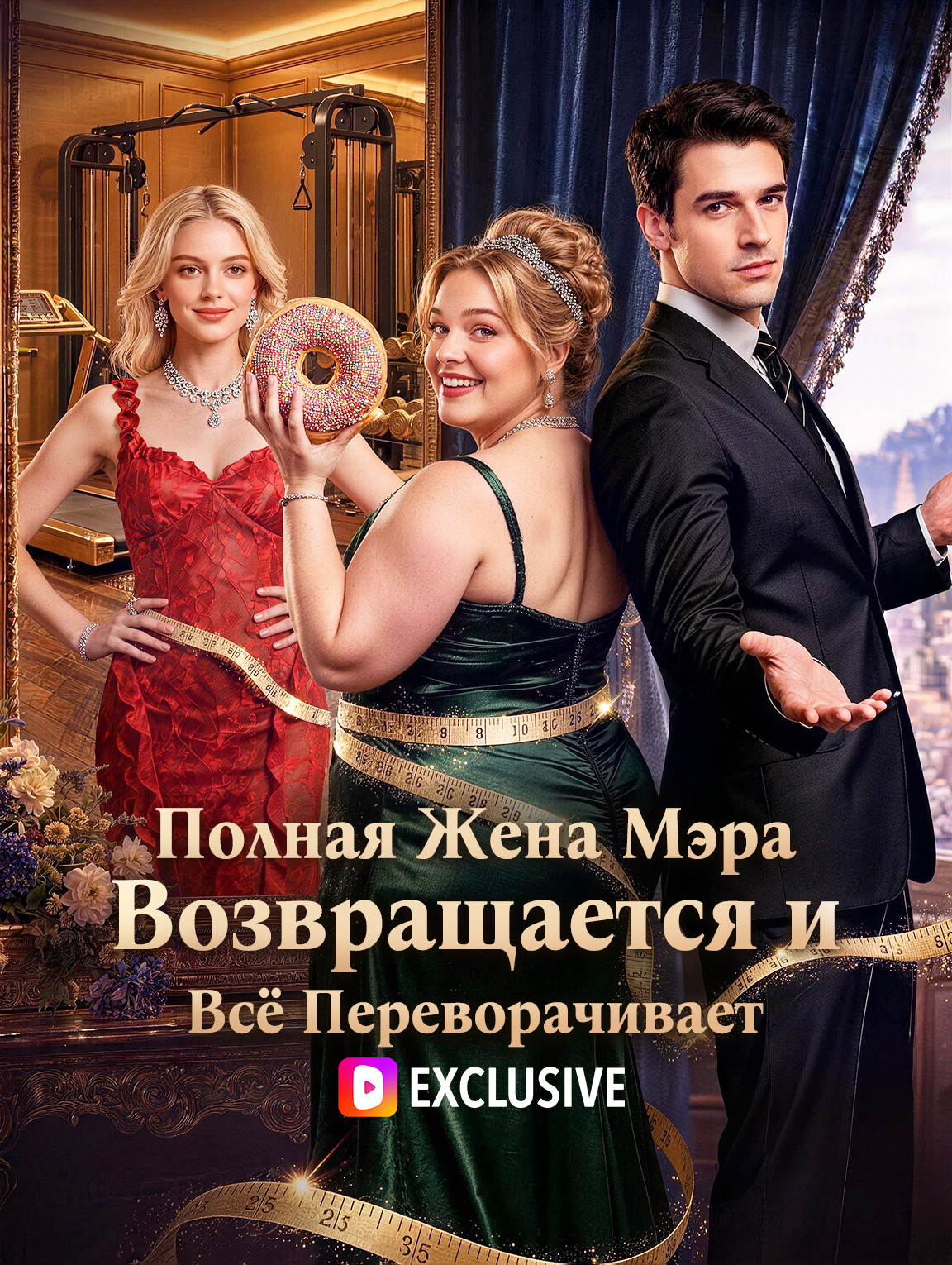 Полная Жена Мэра Возвращается и Всё Переворачивает