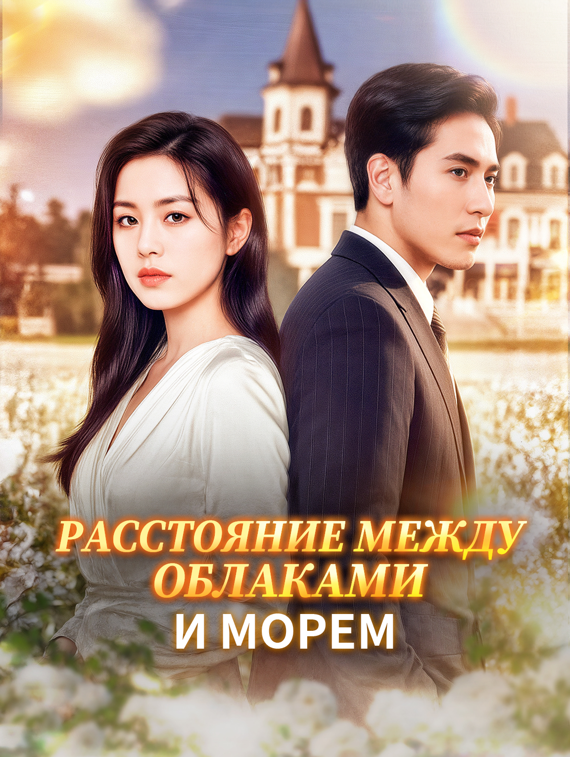 Расстояние между облаками и морем