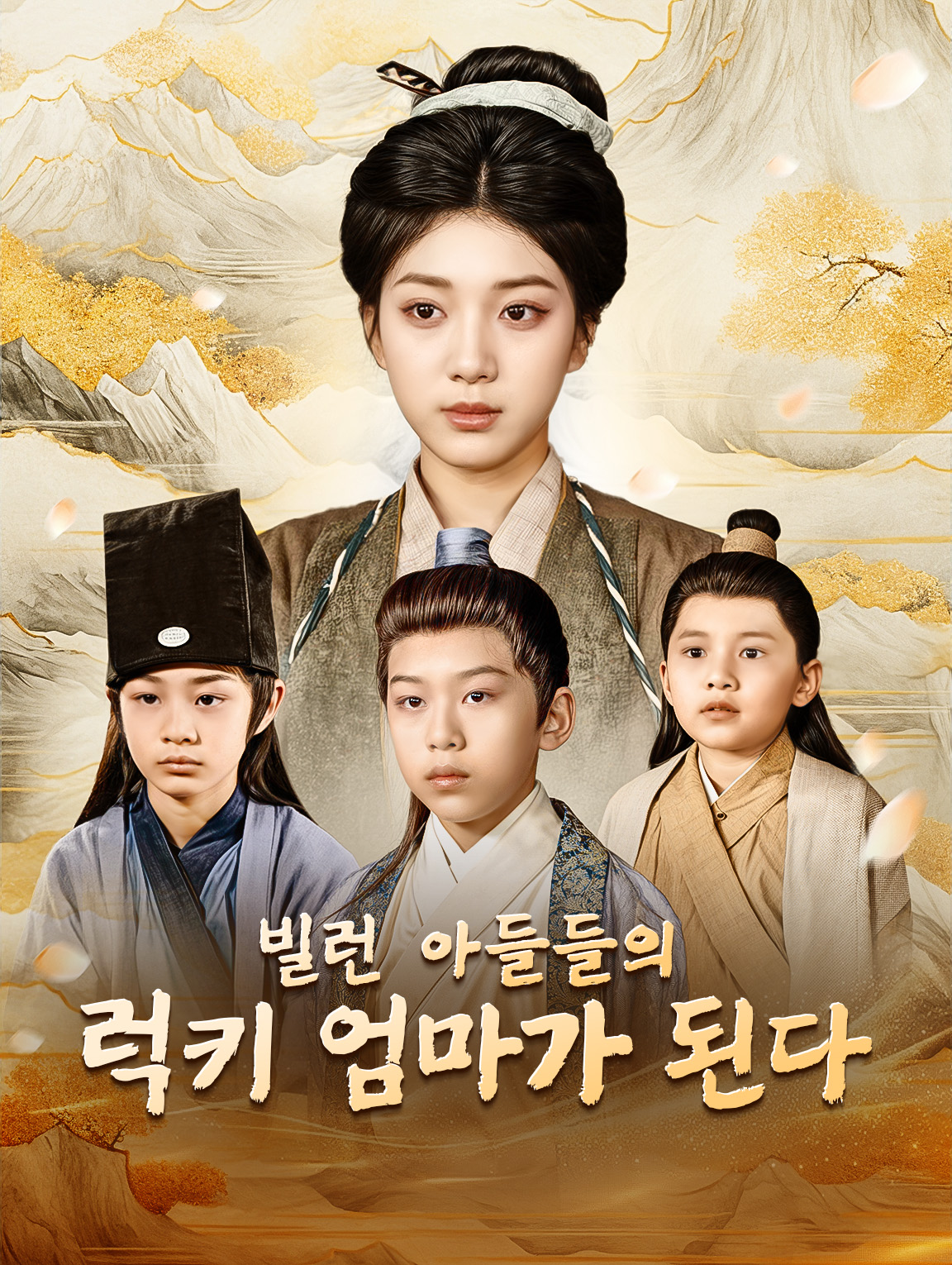 빌런 아들들의 럭키 엄마가 된다