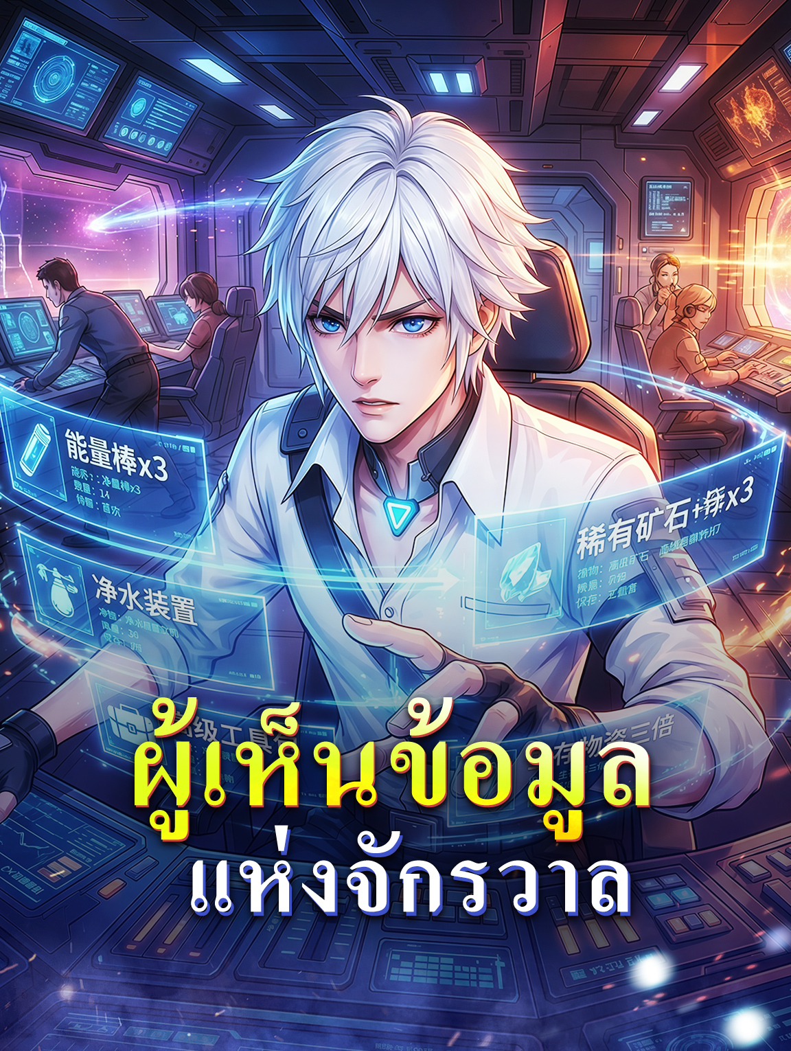 โปสเตอร์ ผู้เห็นข้อมูลแห่งจักรวาล