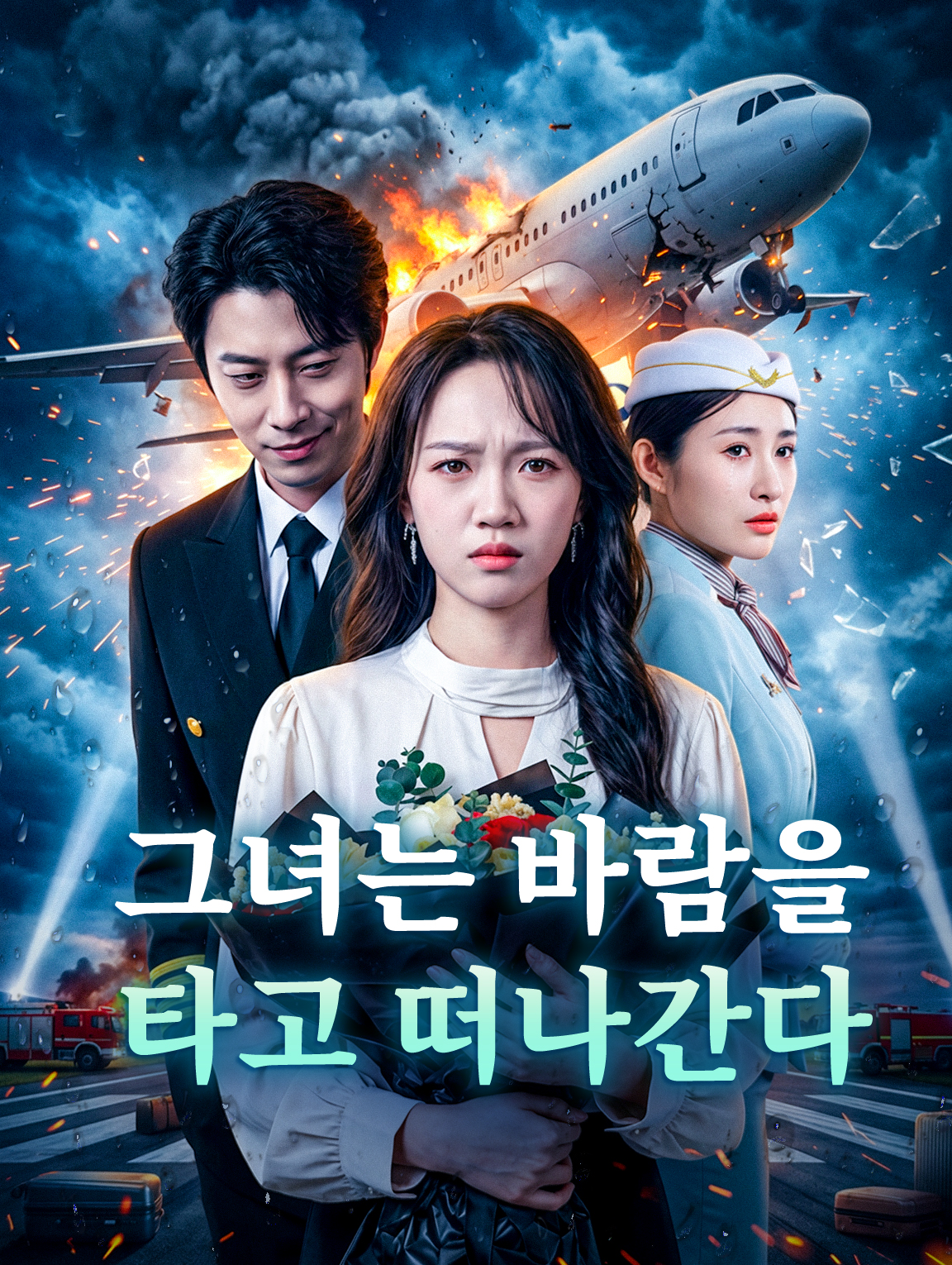 그녀는 바람을 타고 떠나간다
