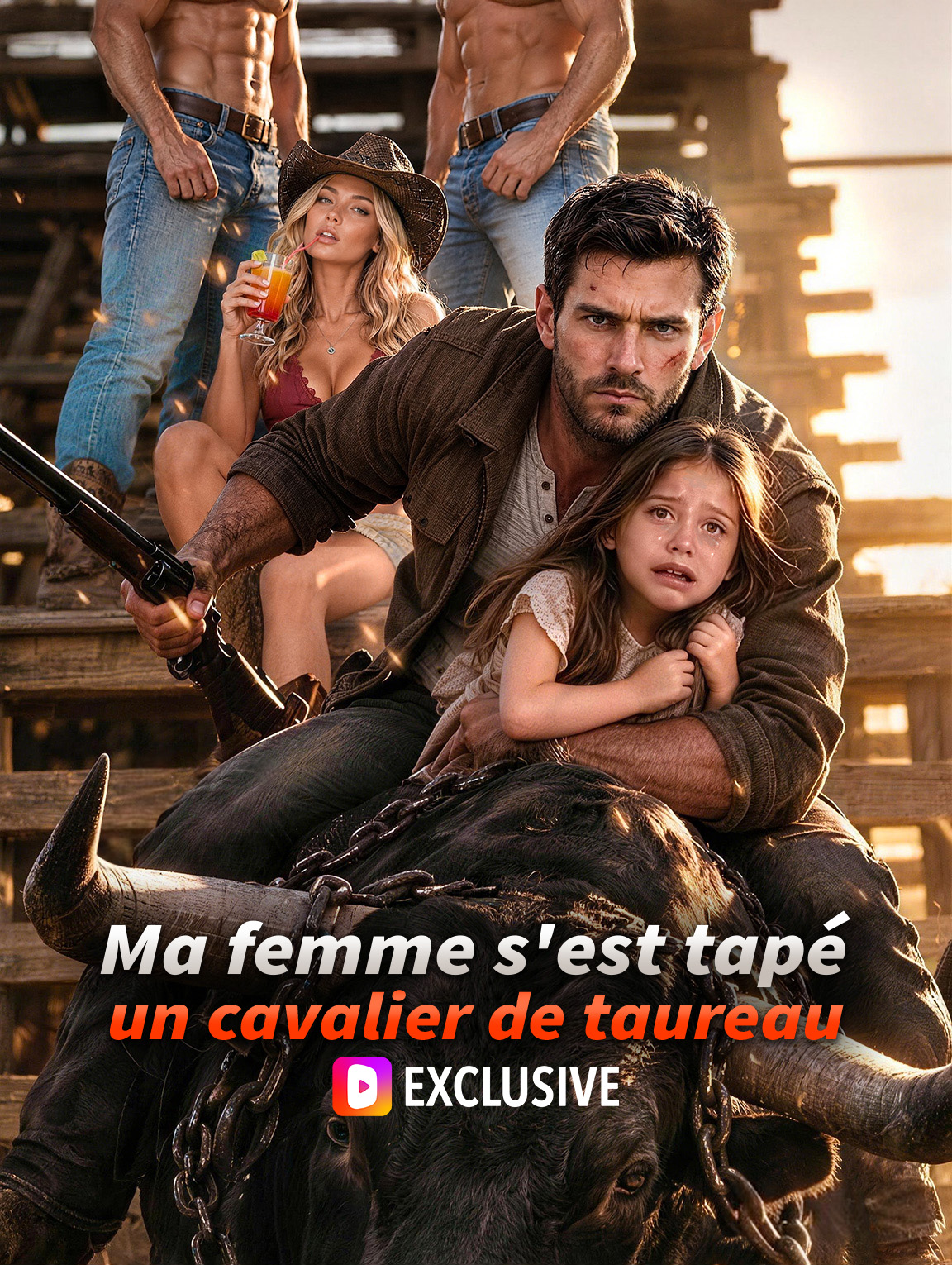 Ma femme s'est tapé un cavalier de taureau