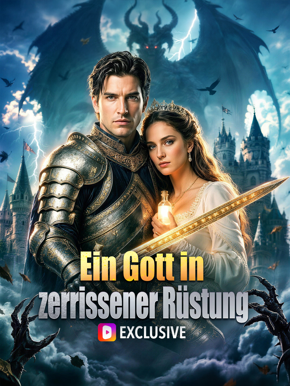 Ein Gott in zerrissener Rüstung
