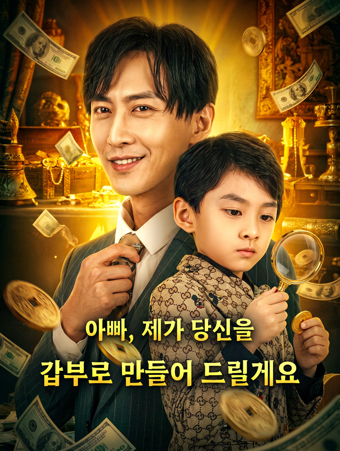 아빠, 제가 당신을 갑부로 만들어 드릴게요