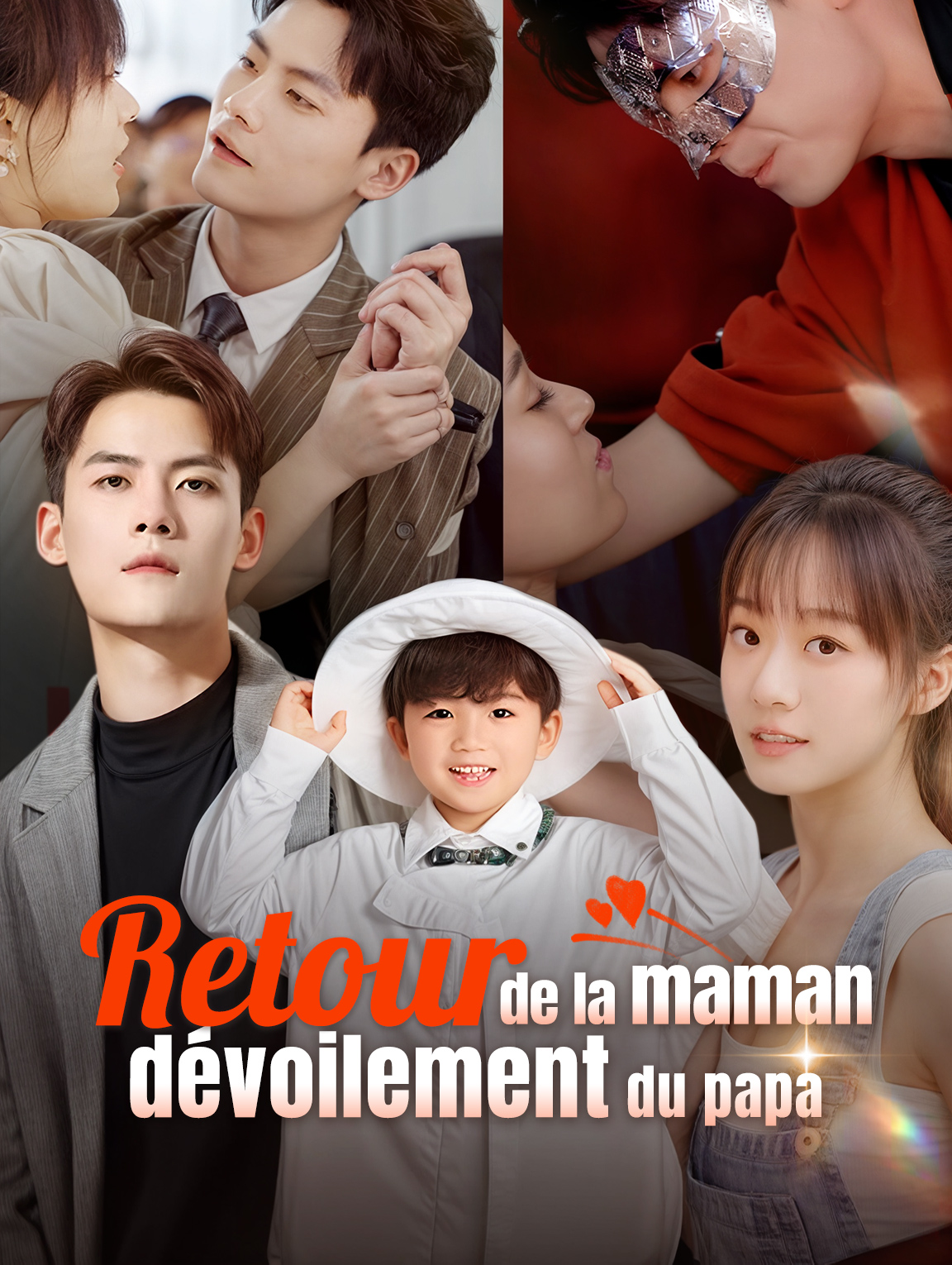 Retour de la maman, dévoilement du papa