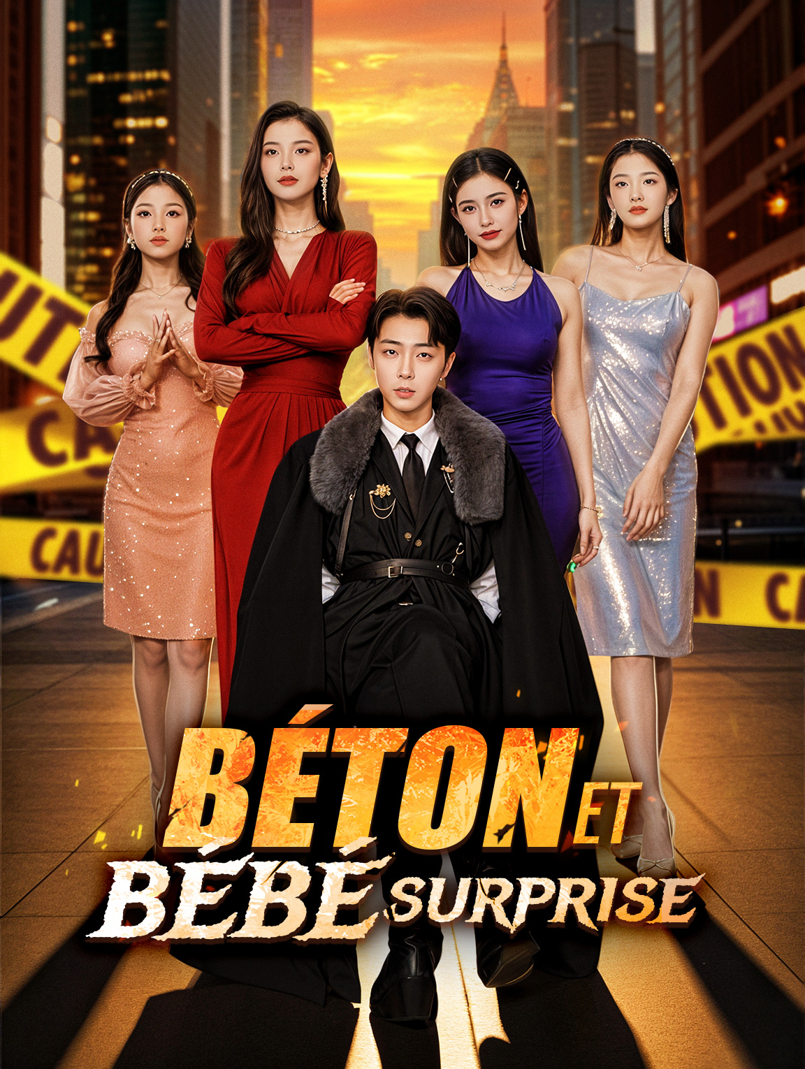 Béton et bébé surprise