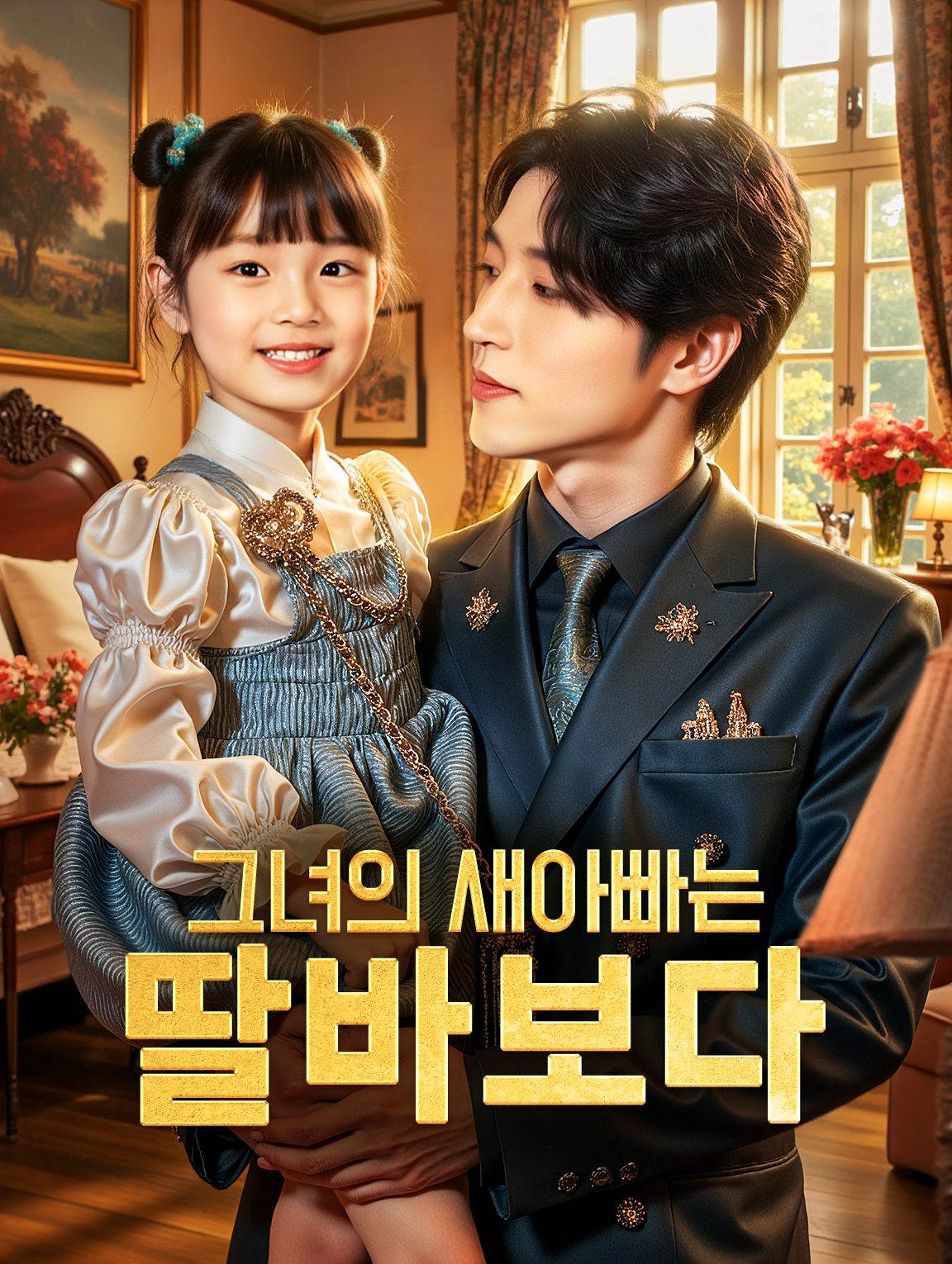 그녀의 새아빠는 딸바보다