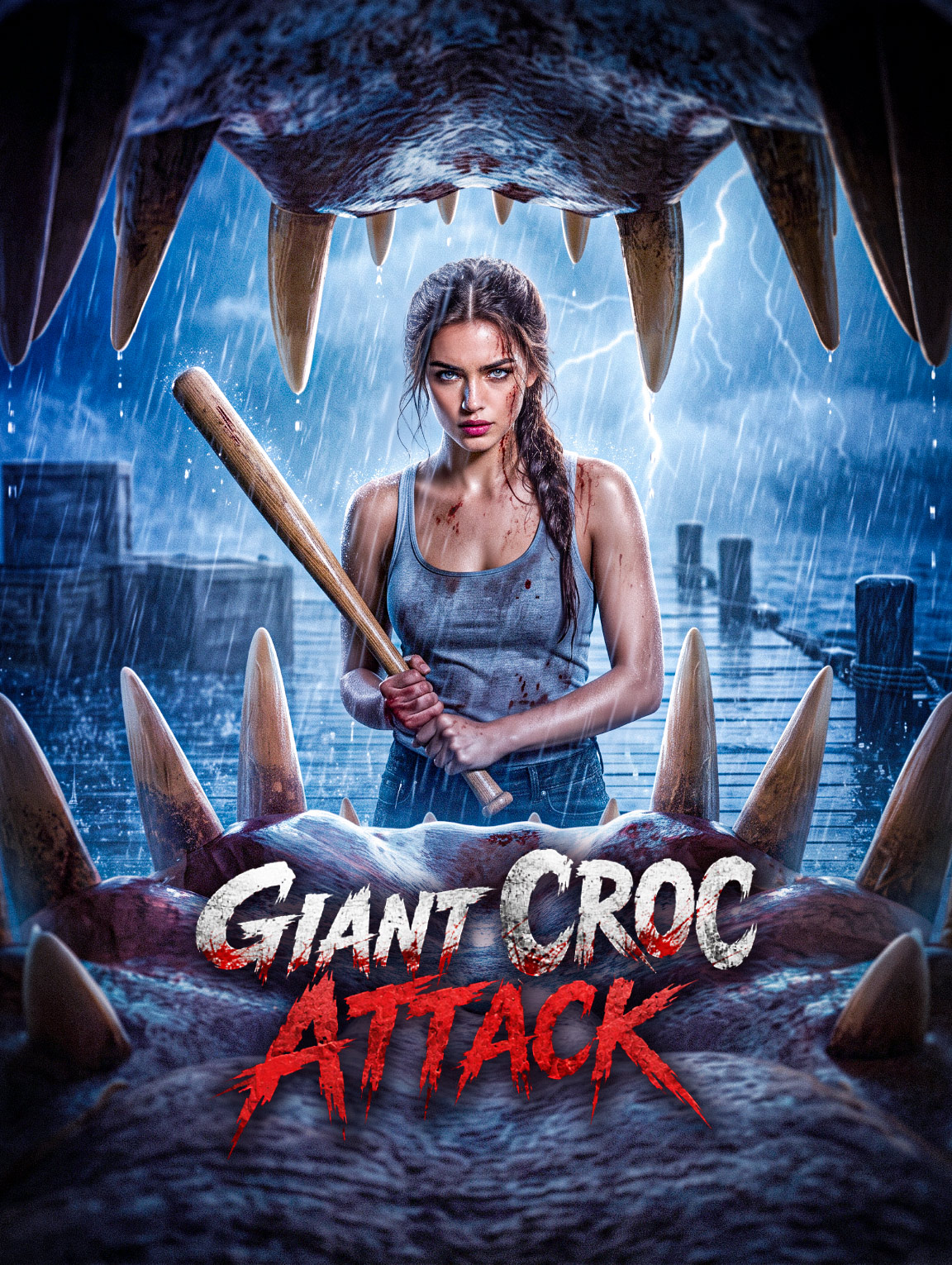 Giant Croc Attack
