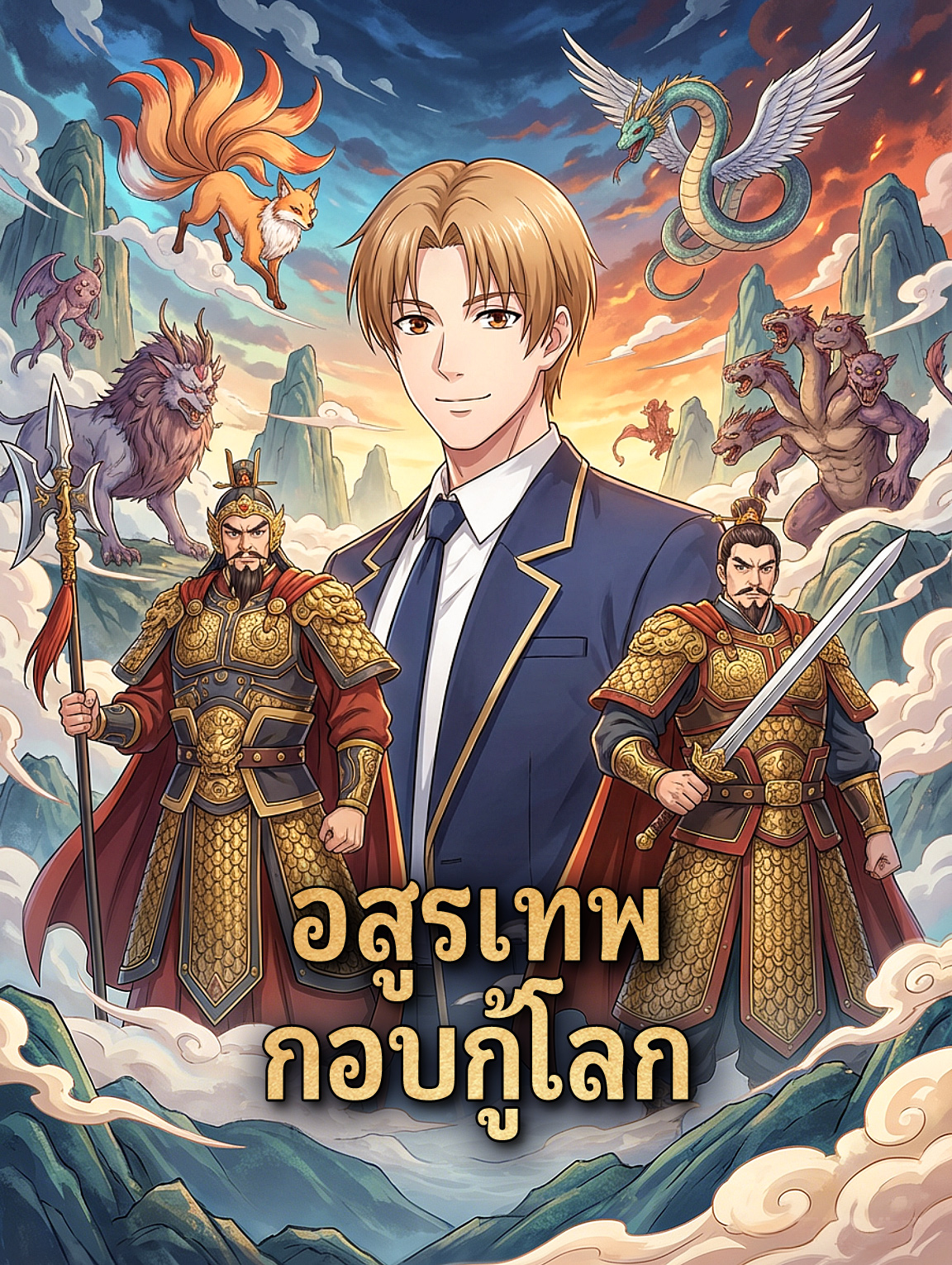 โปสเตอร์ อสูรเทพ กอบกู้โลก