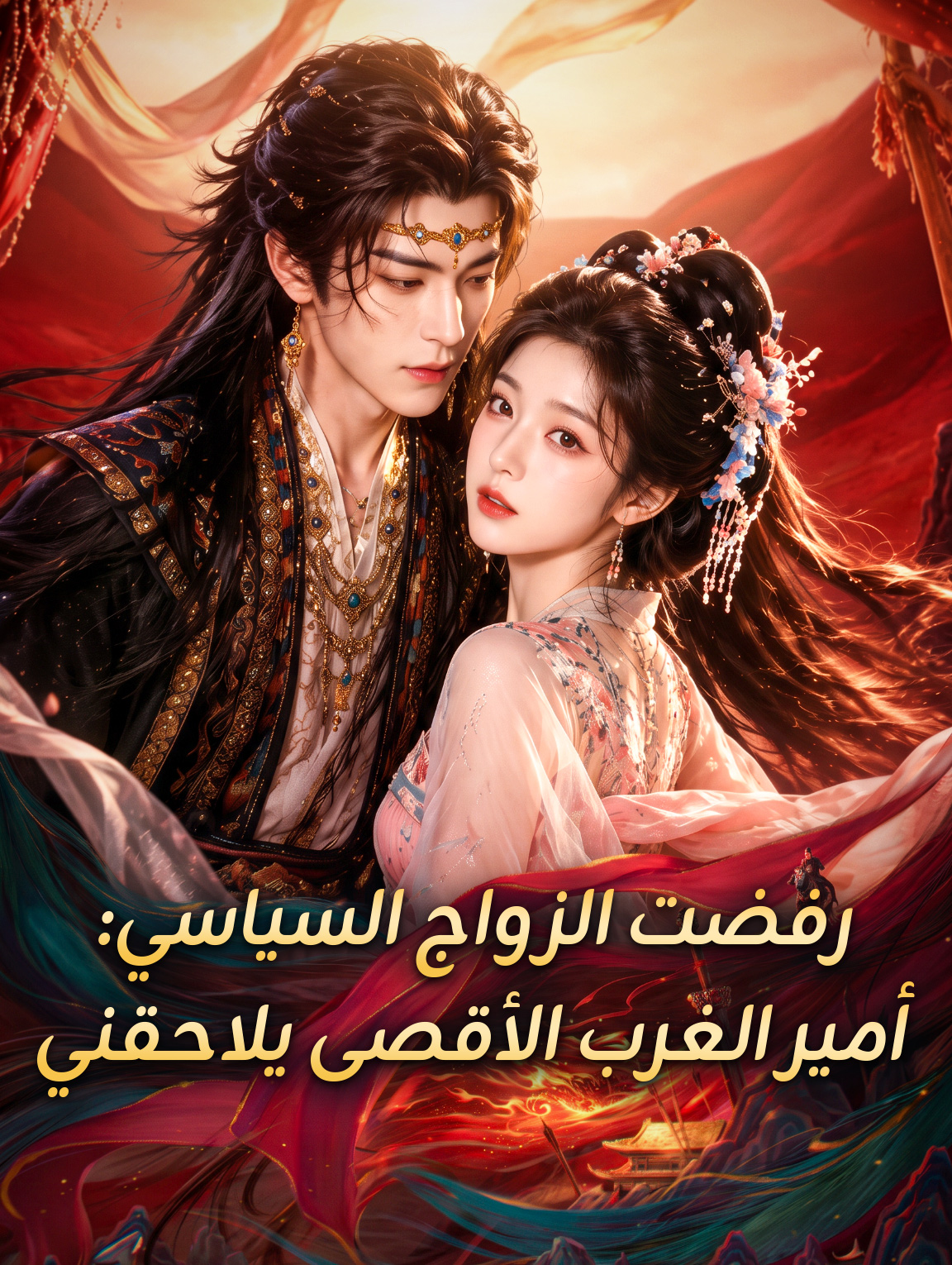 مشاهدة مسلسل رفضت الزواج السياسي: أمير الغرب الأقصى يلاحقني مترجم كامل HD