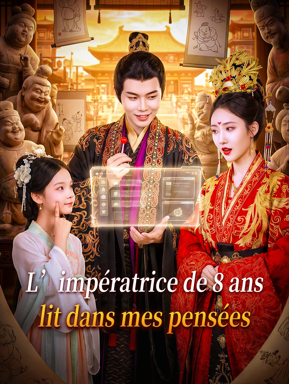 L’impératrice de 8 ans lit dans mes pensées