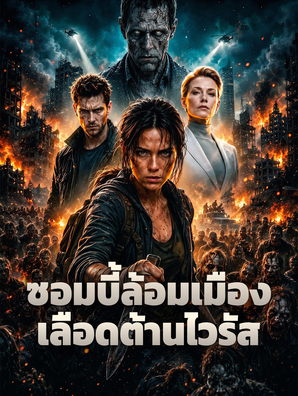 ซอมบี้ล้อมเมือง เลือดต้านไวรัส