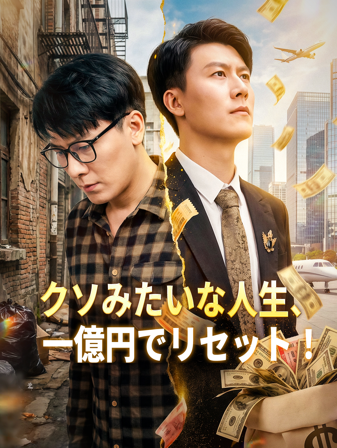 クソみたいな人生、一億円でリセット!