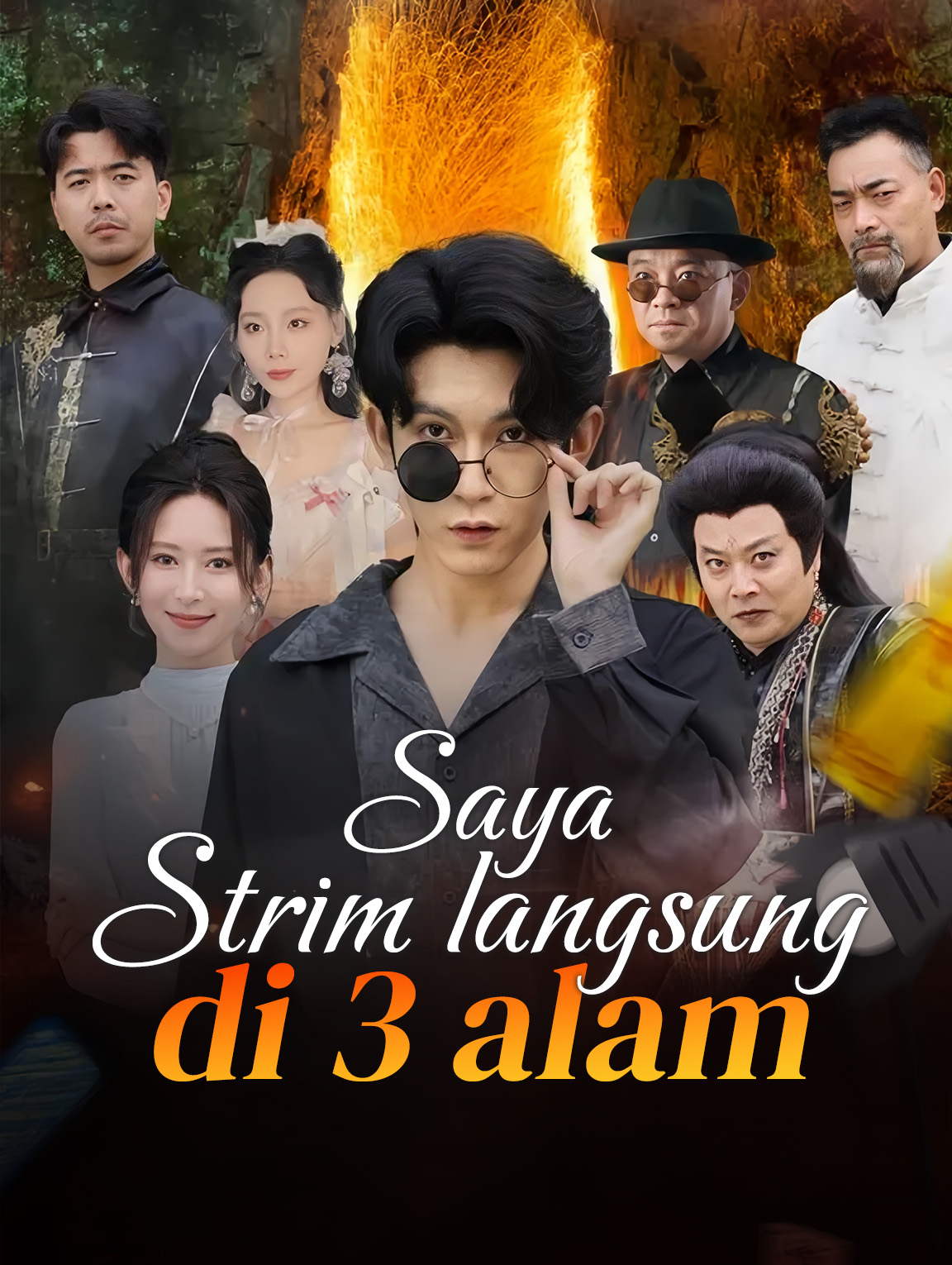 Saya strim langsung di 3 alam