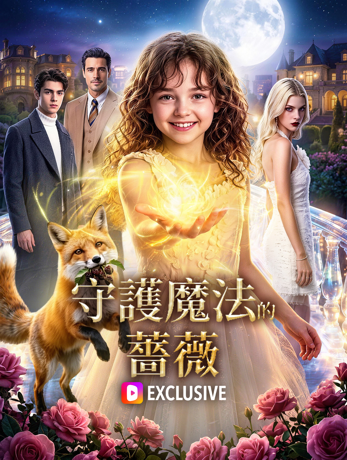 守護魔法的薔薇 poster