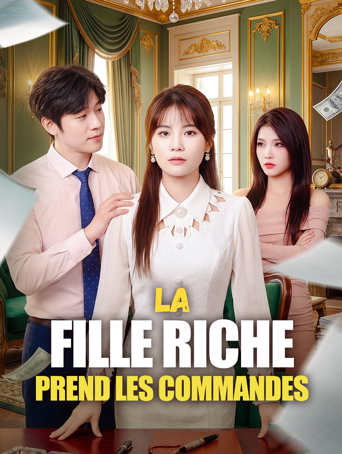 La fille riche prend les commandes