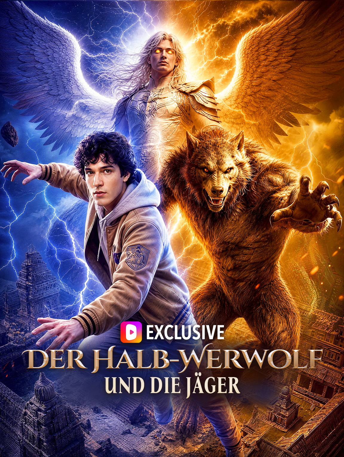 Der Halb-Werwolf und die Jäger(Synchron)