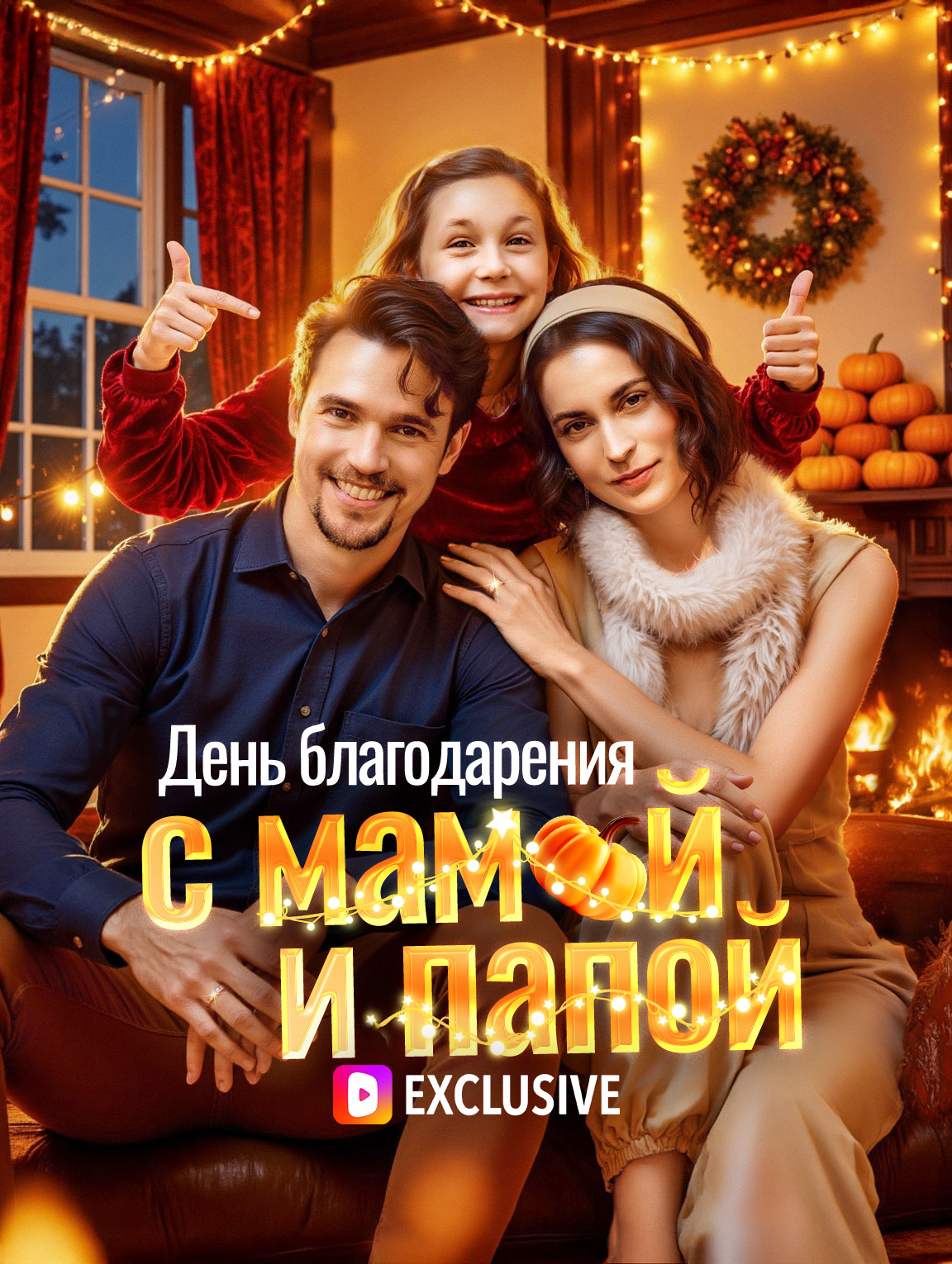 День благодарения с мамой и папой