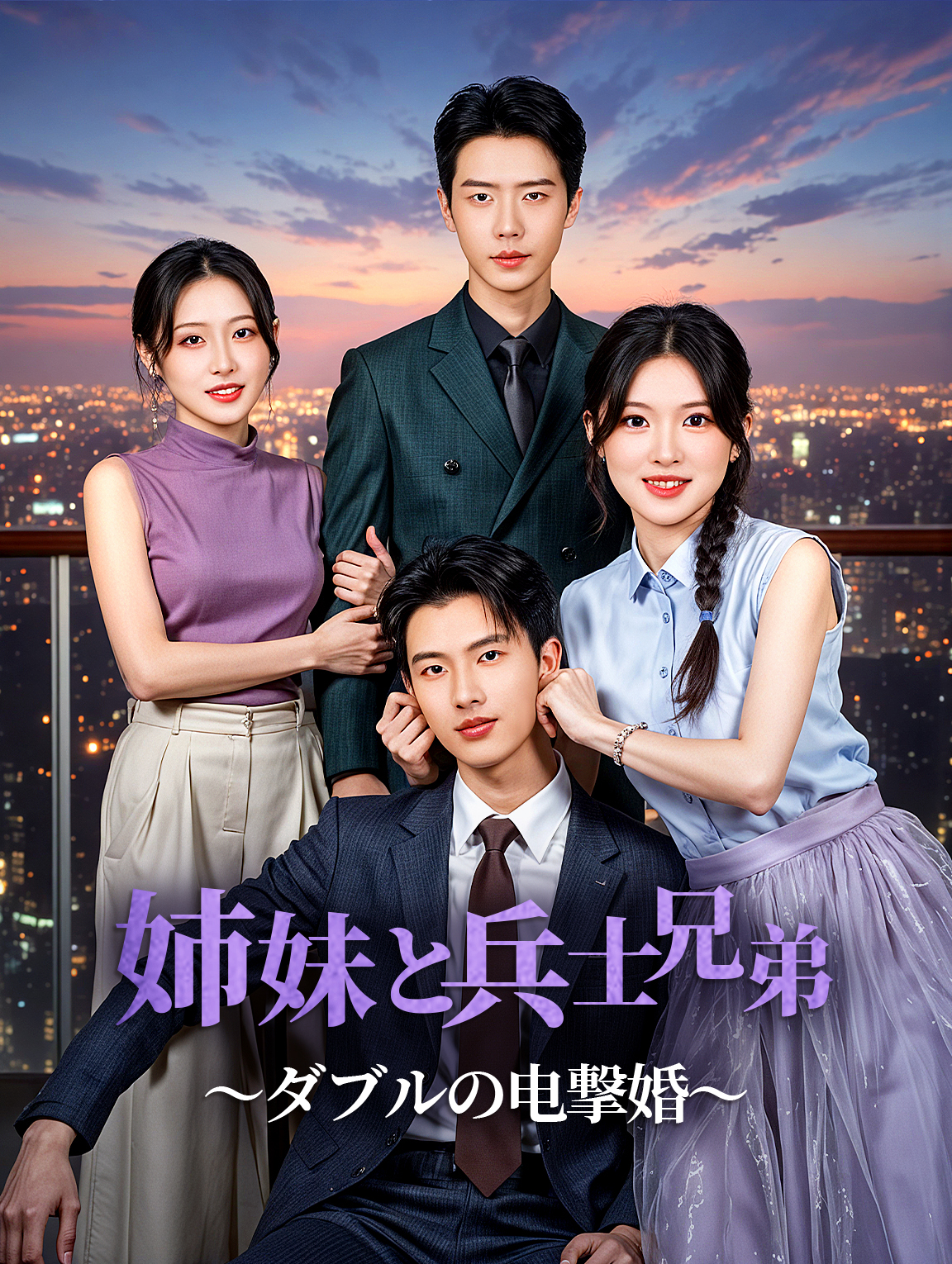 姉妹と兵士兄弟～ダブルの电撃婚～