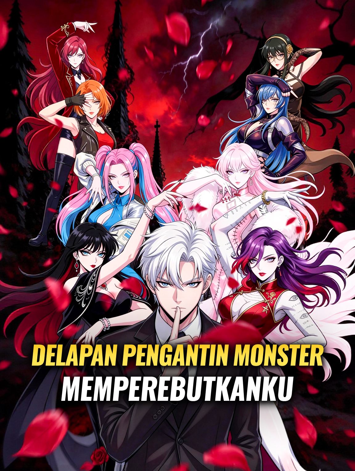 Delapan Pengantin Monster Memperebutkanku