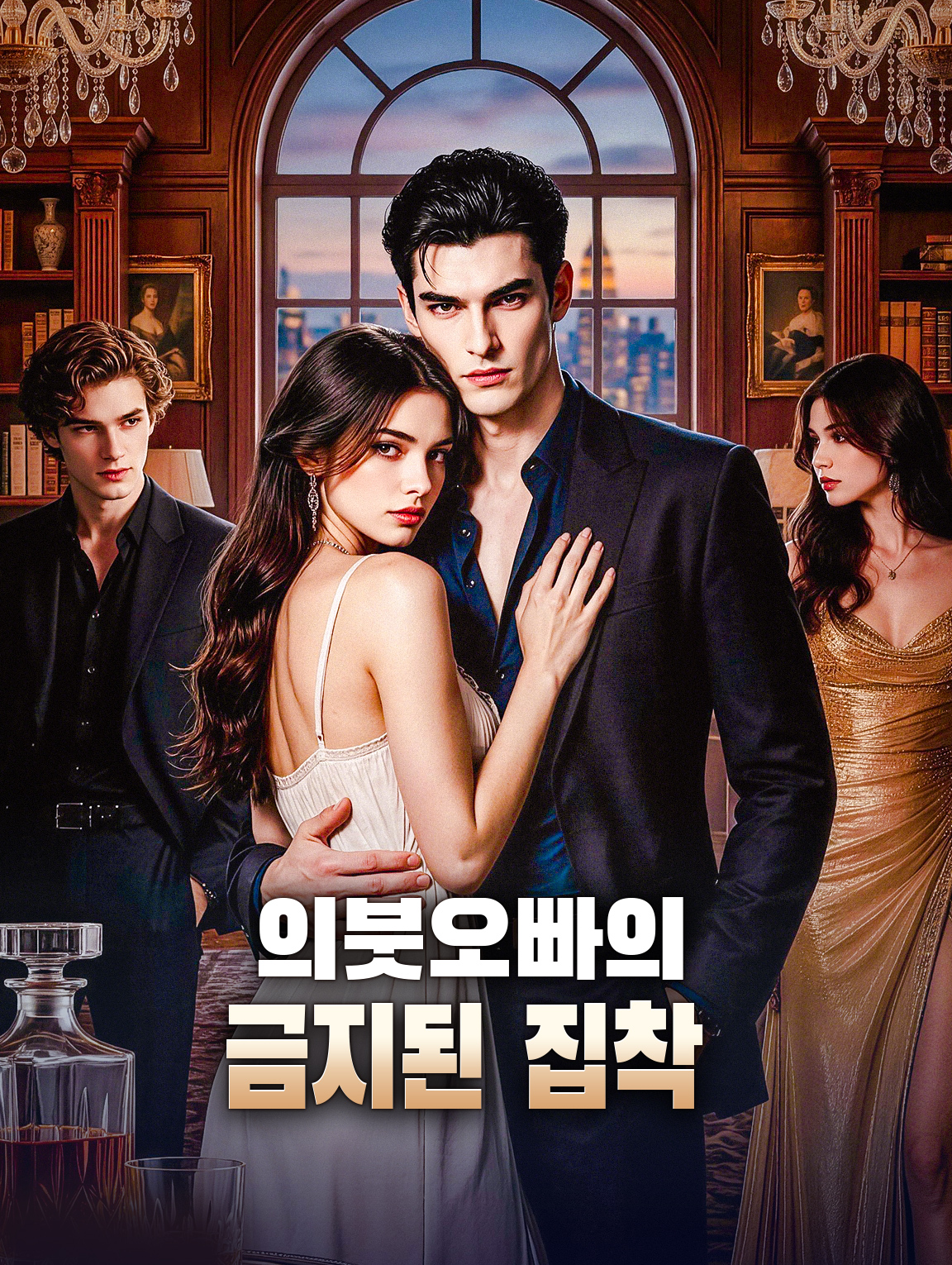 의붓오빠의 금지된 집착