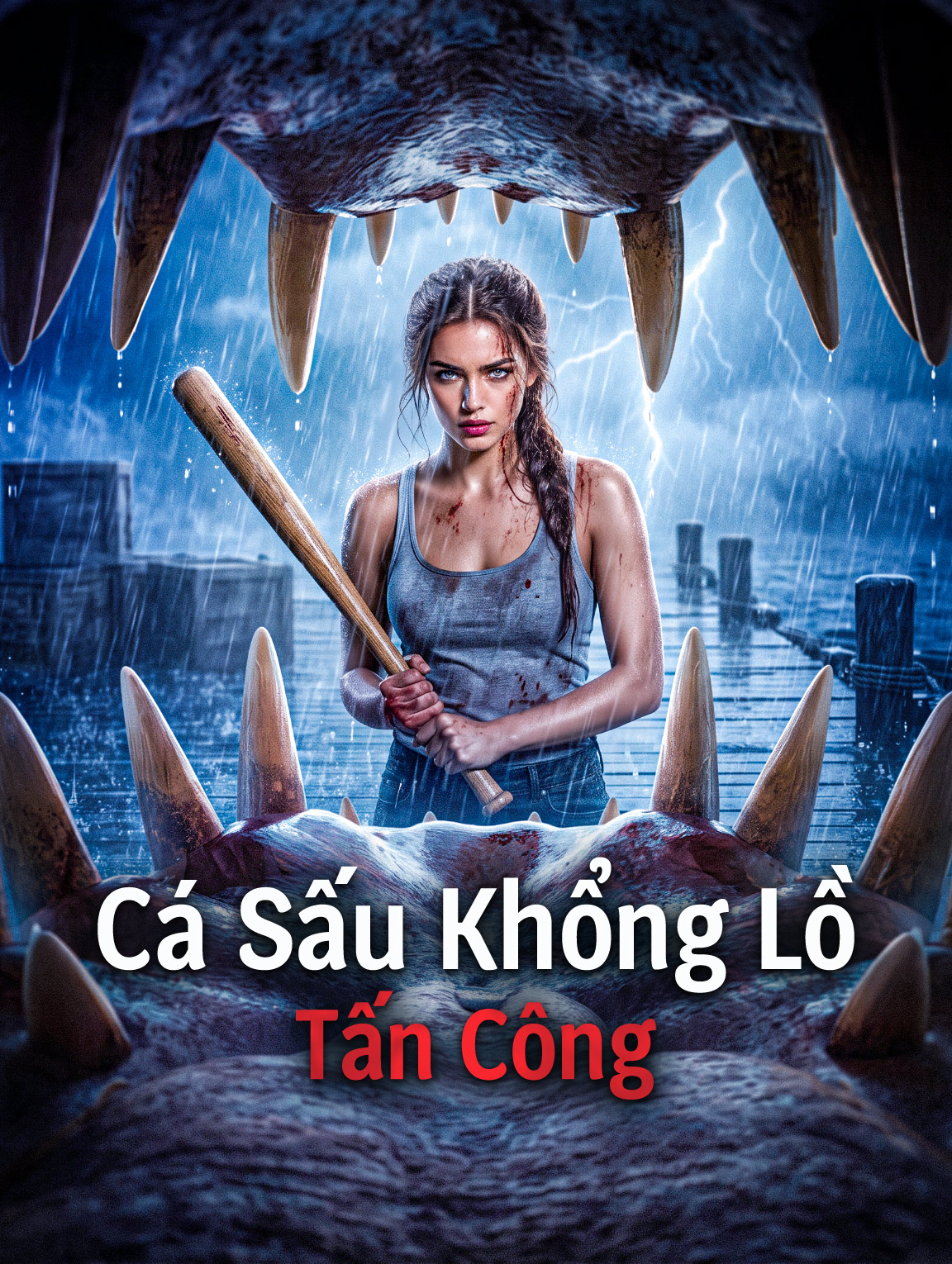 Cá Sấu Khổng Lồ Tấn Công