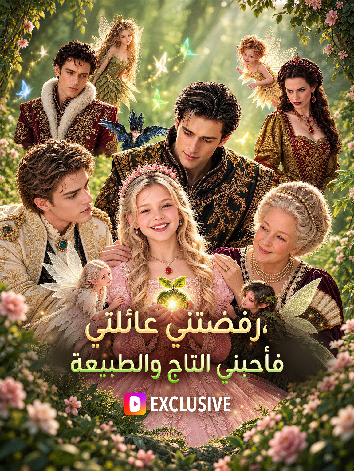 مشاهدة مسلسل رفضتني عائلتي، فأحبني التاج والطبيعة مترجم كامل أونلاين
